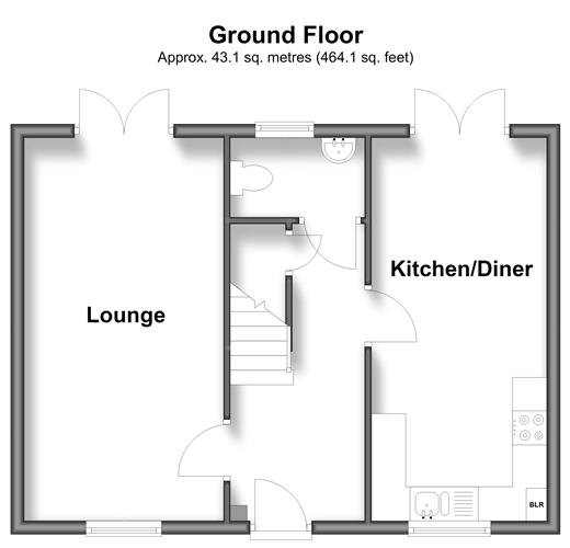 Finn Farm Road, Ashford floorplan