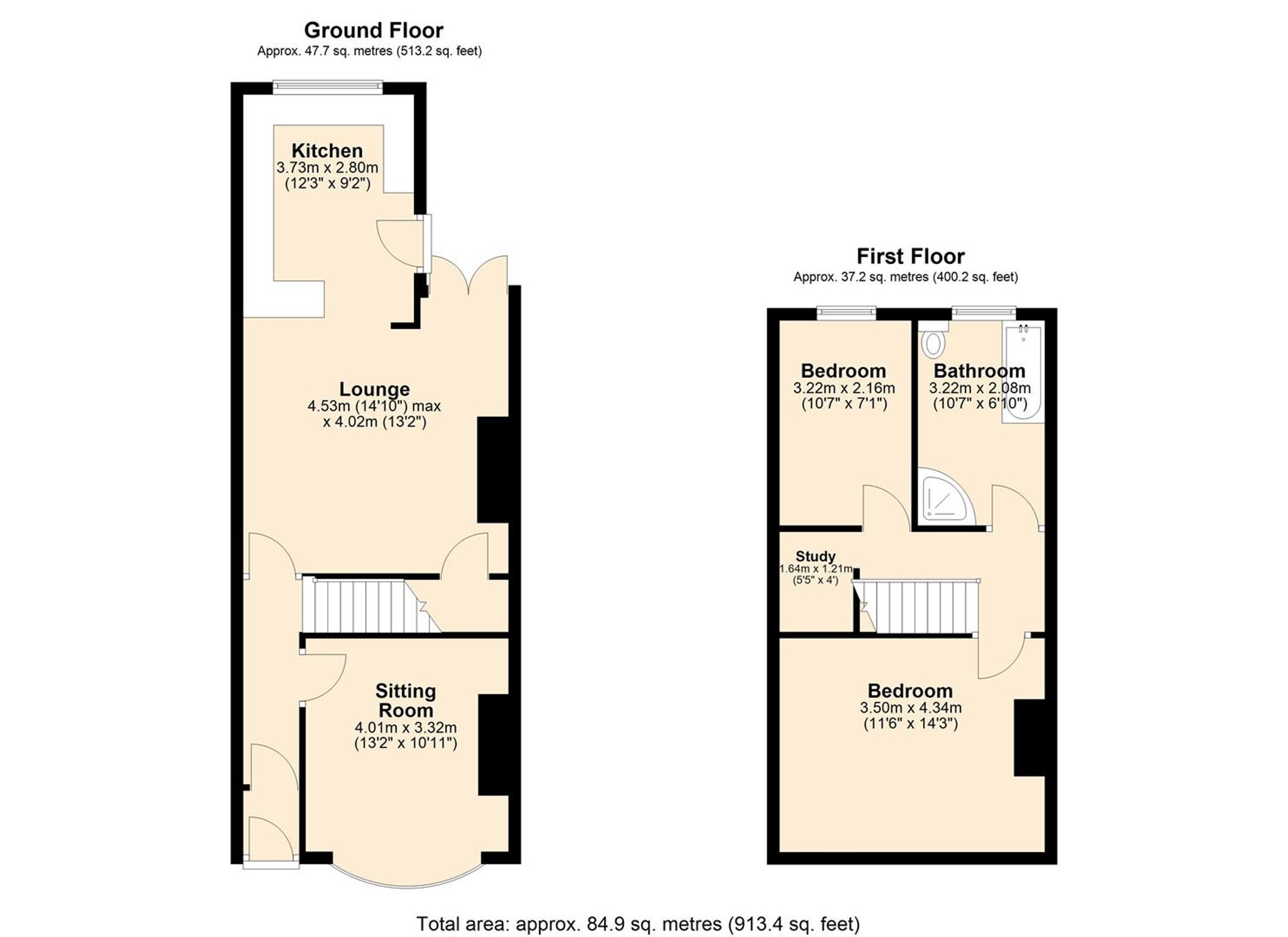25 Douglas Street, Manchester floorplan