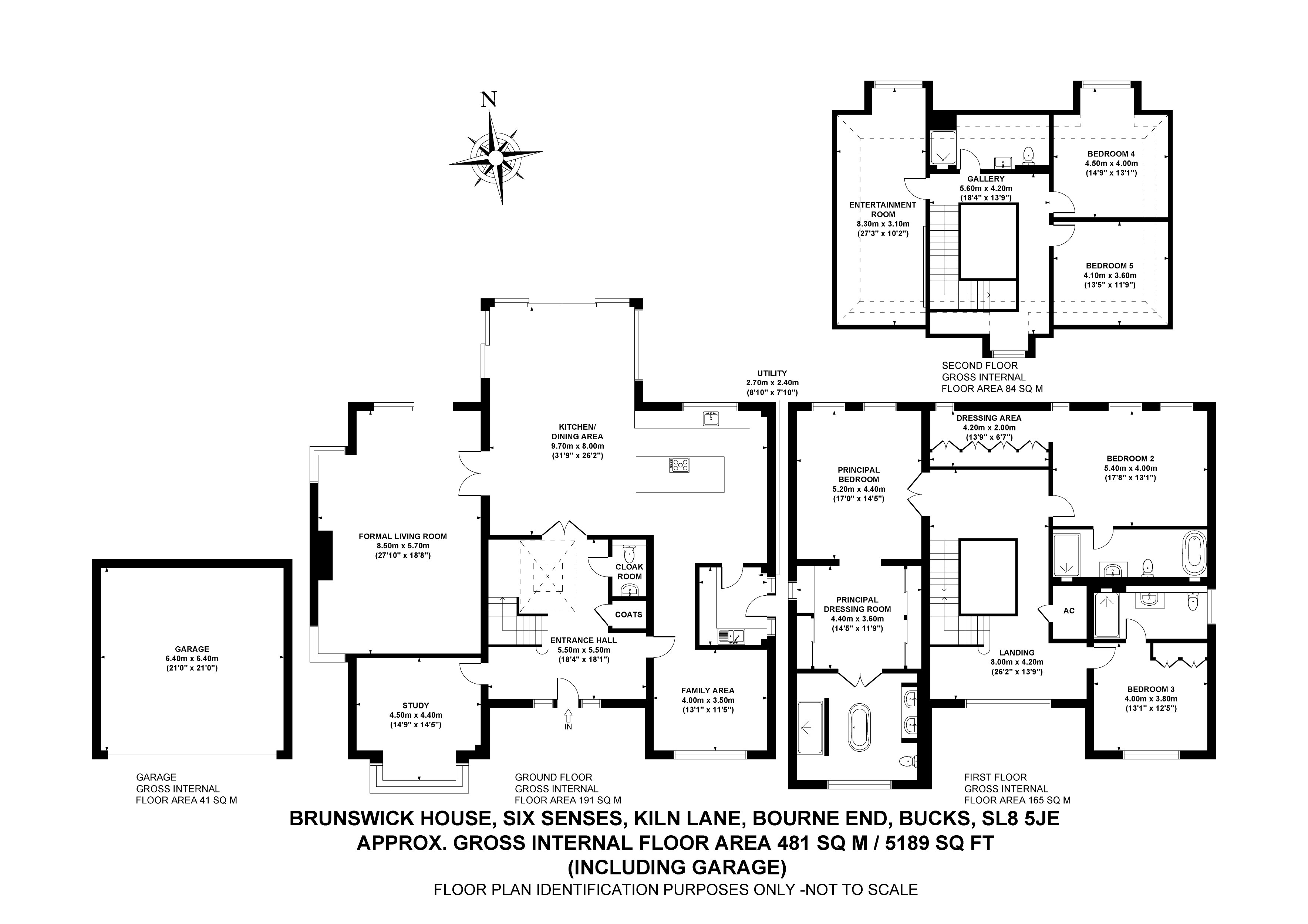 Brunswick House, 2, The Senses, Bourne End floorplan