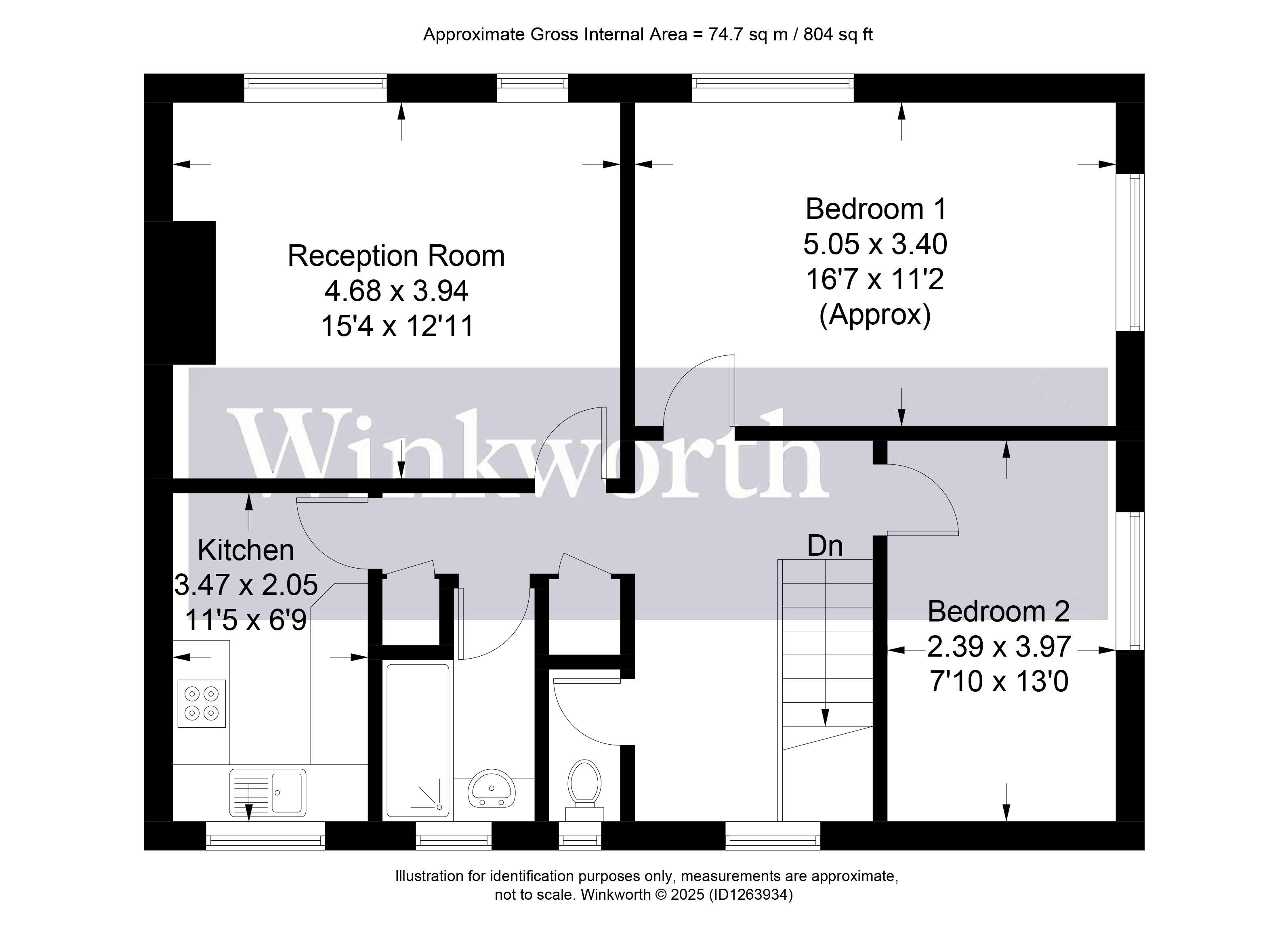 2, The Bartons, Elstree floorplan