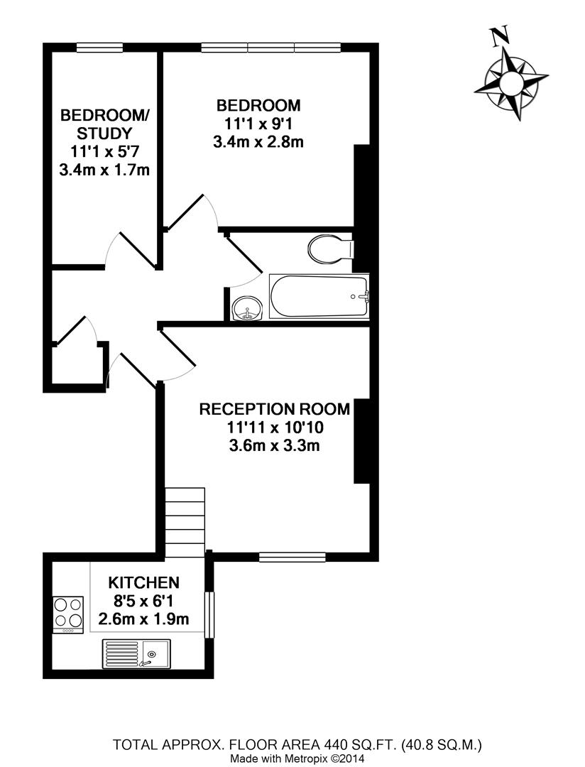 2 bed flat for sale in St. Margarets Road, St Margarets, Twickenham TW1