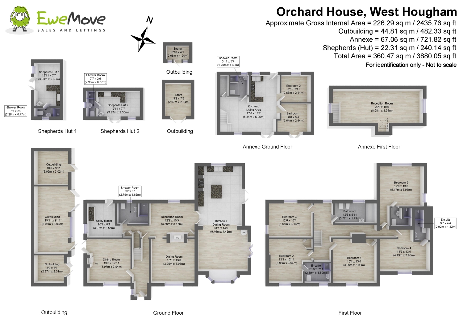 Orchard House, Lowslip Hill, Dover floorplan