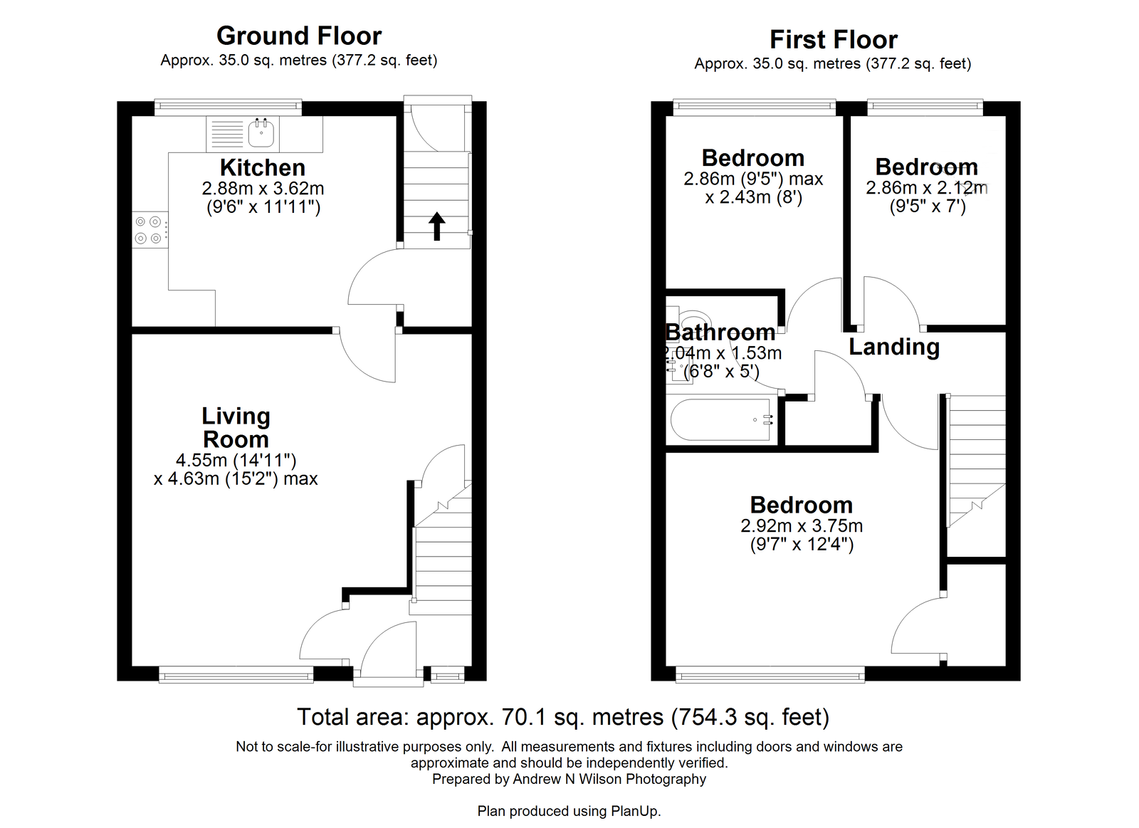 54, Wilton Rise, York floorplan