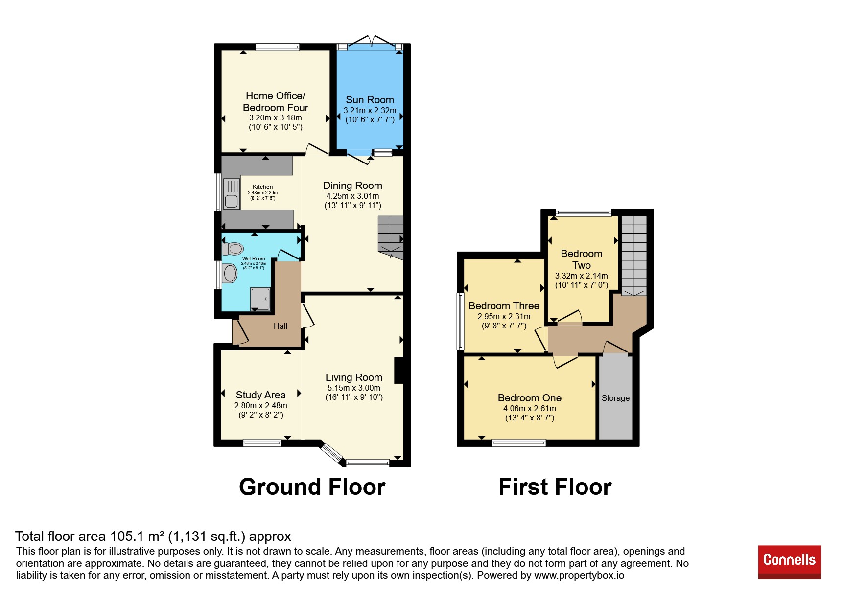 50, Gillsway, Northampton floorplan