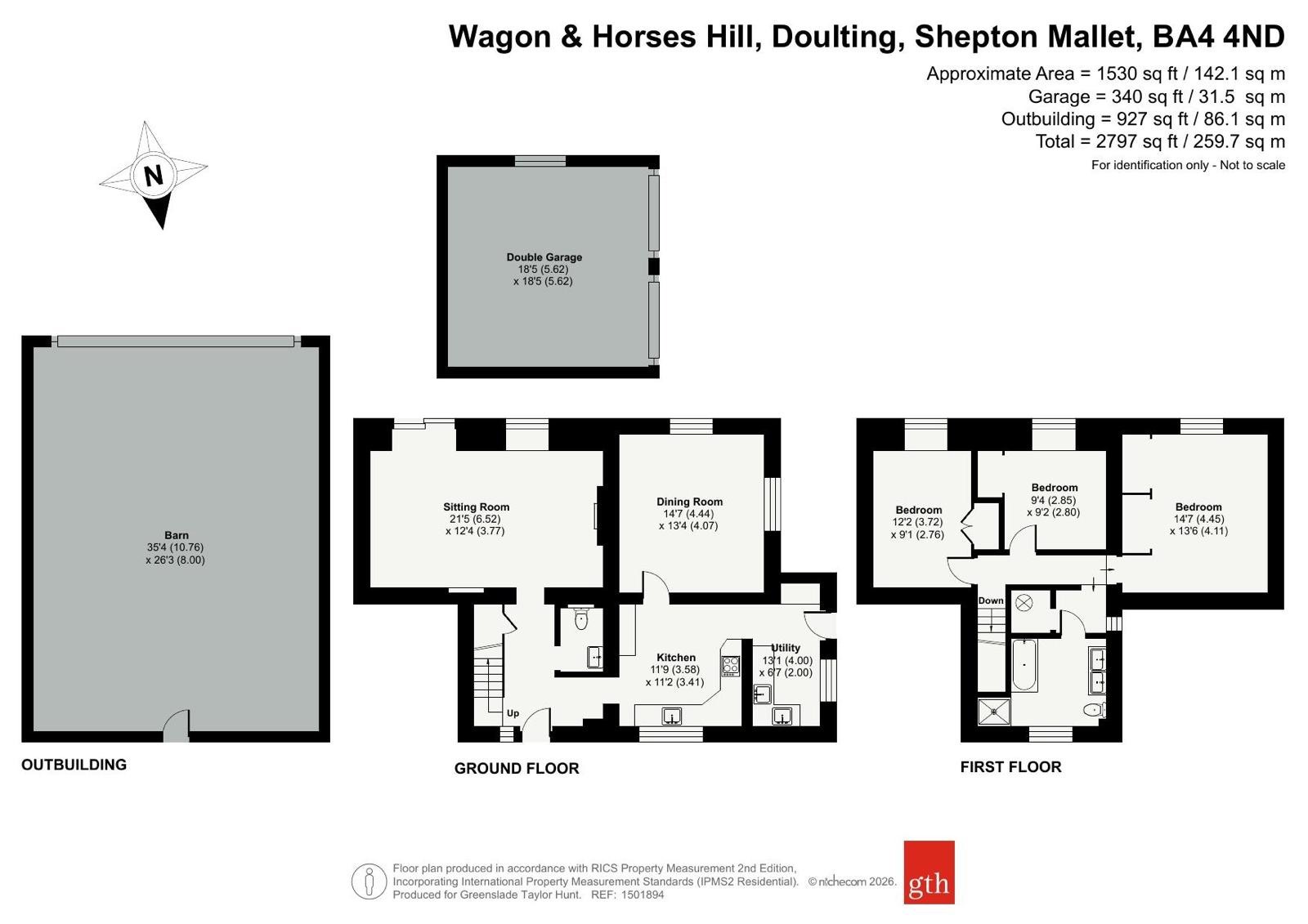 Windmill Farm,, Wagon & Horses Hill, Shepton Mallet floorplan