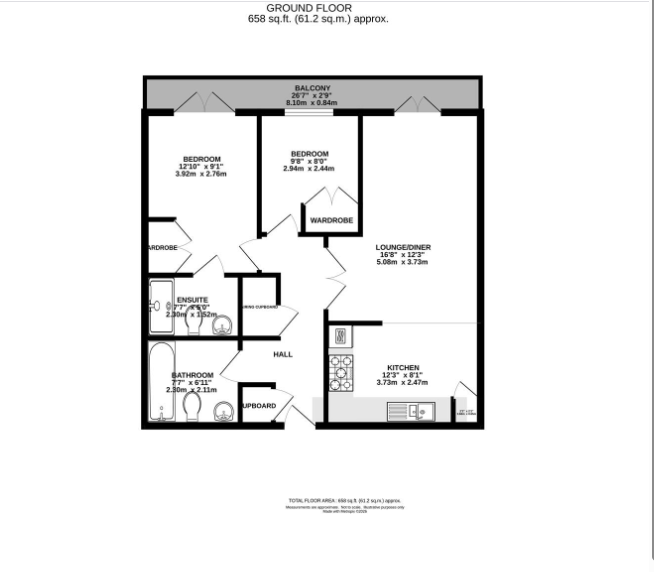 Eastfield Road, Essex floorplan