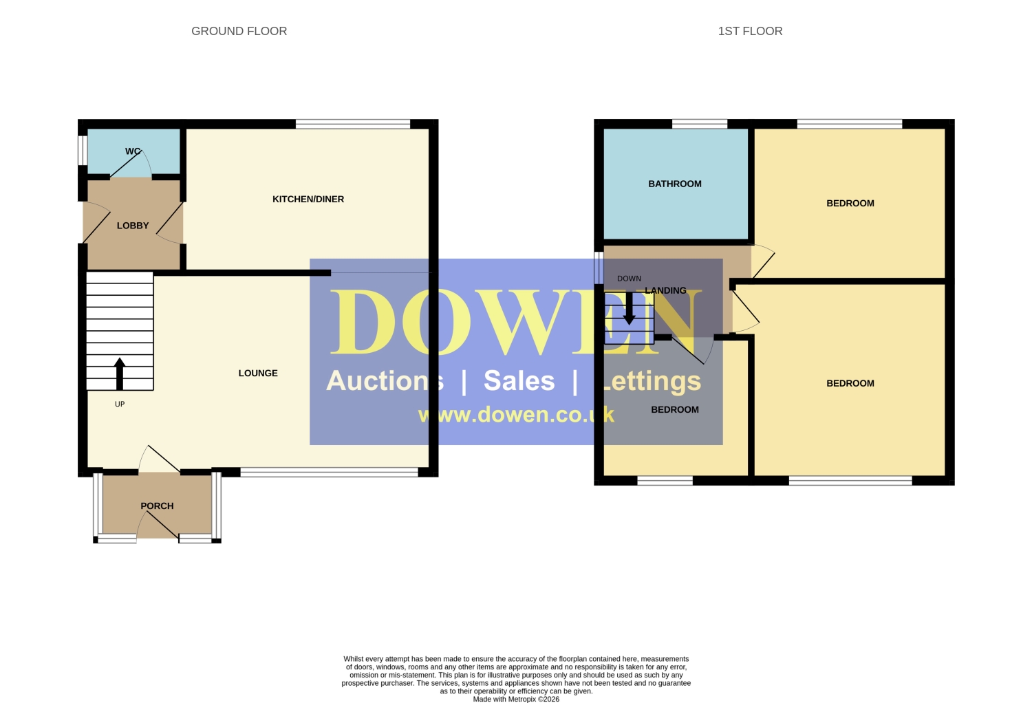 5, Clarke Terrace, Seaham floorplan