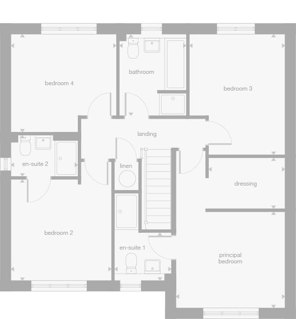 69, Waverley Drive, Wellingborough floorplan