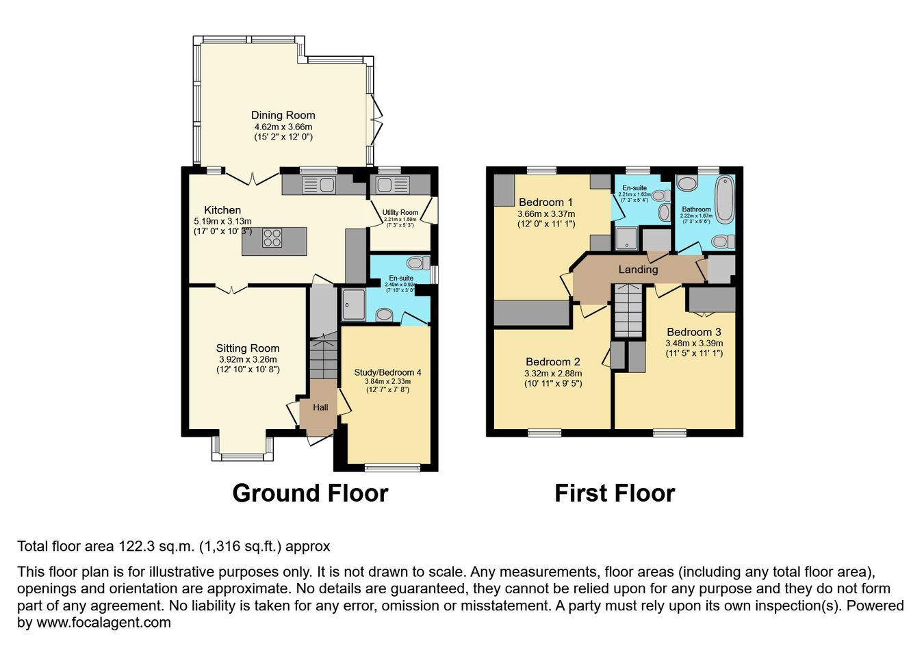 2, Drayton Close, Rochester floorplan
