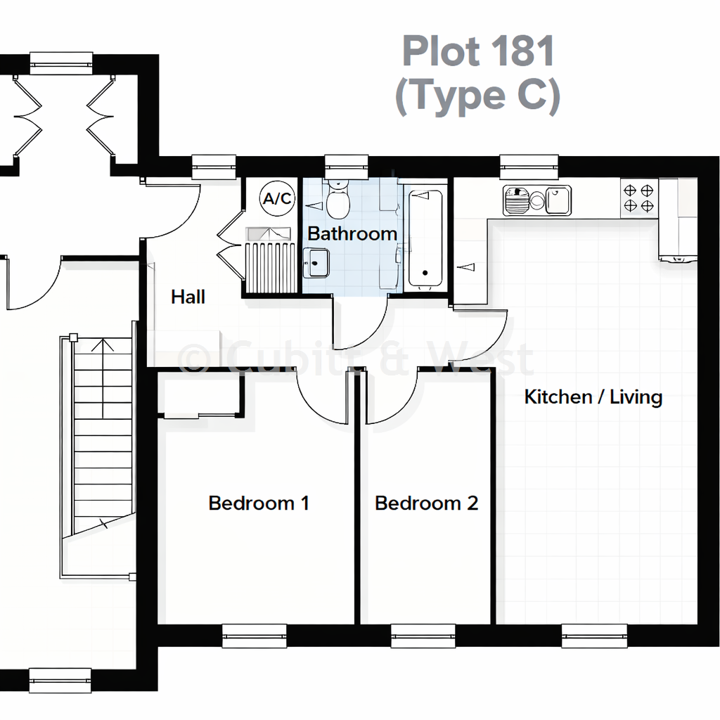 12, Caldecott Road, Maidstone floorplan