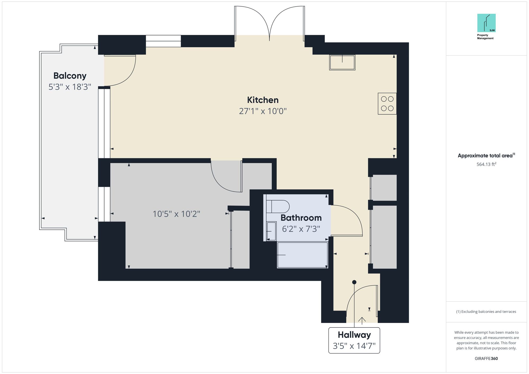 92 Silverleaf House, London floorplan