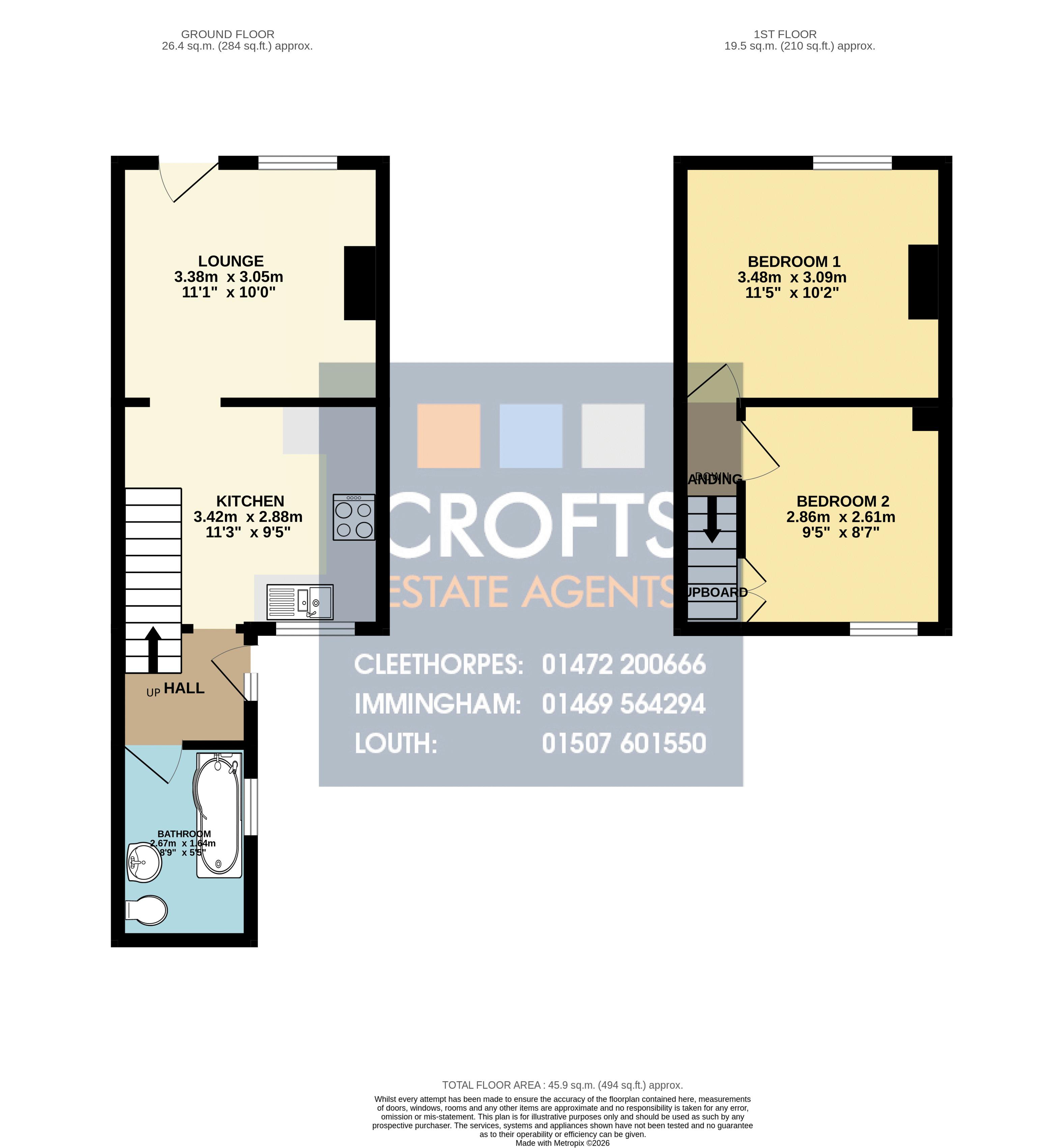 8, South Terrace, Louth floorplan
