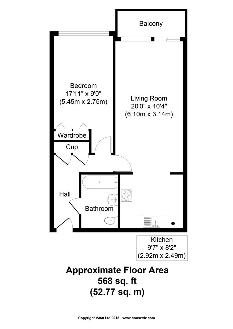 1 Bedrooms Flat for sale in Rumford Place, Liverpool L3