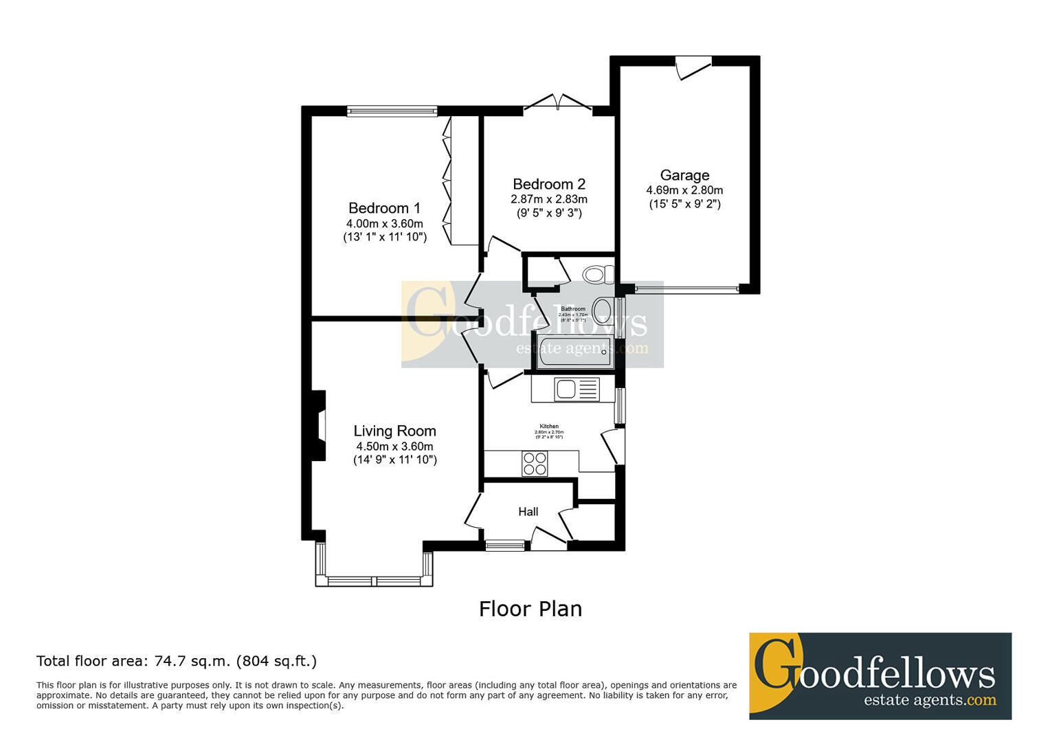 4, Chudleigh Gardens, Newcastle Upon Tyne floorplan