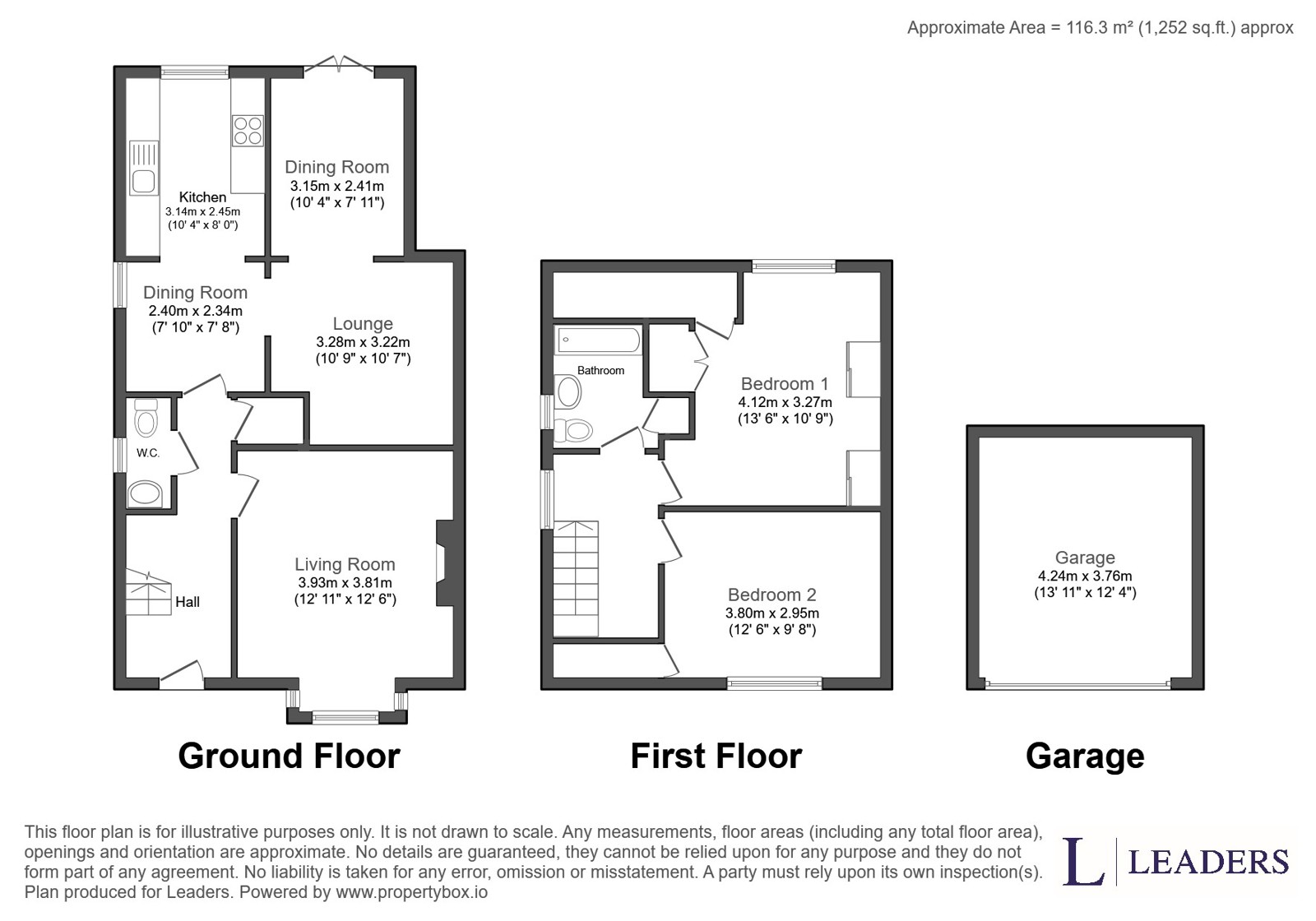 1, Boy Lane, West Yorkshire floorplan