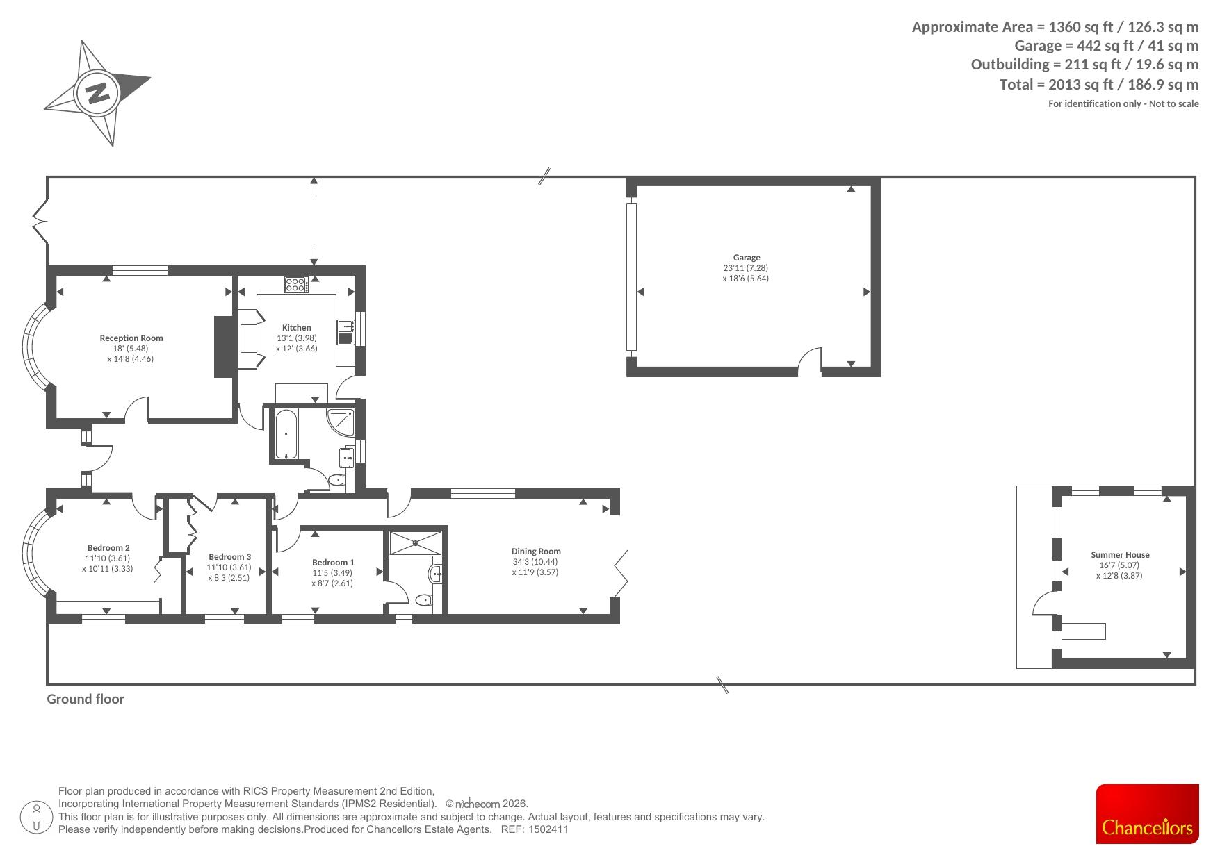 Stonewold,, Rounce Lane, Woking floorplan