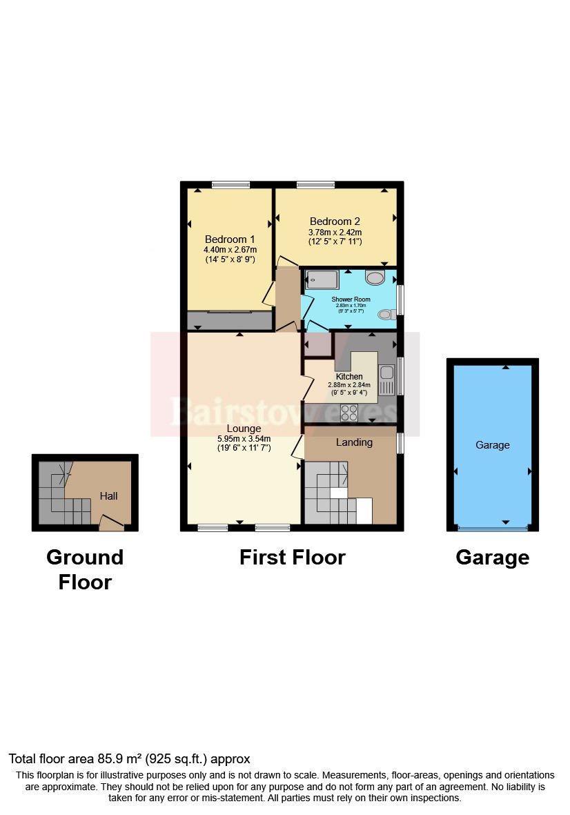 10, Larkhall Place, Nottinghamshire floorplan