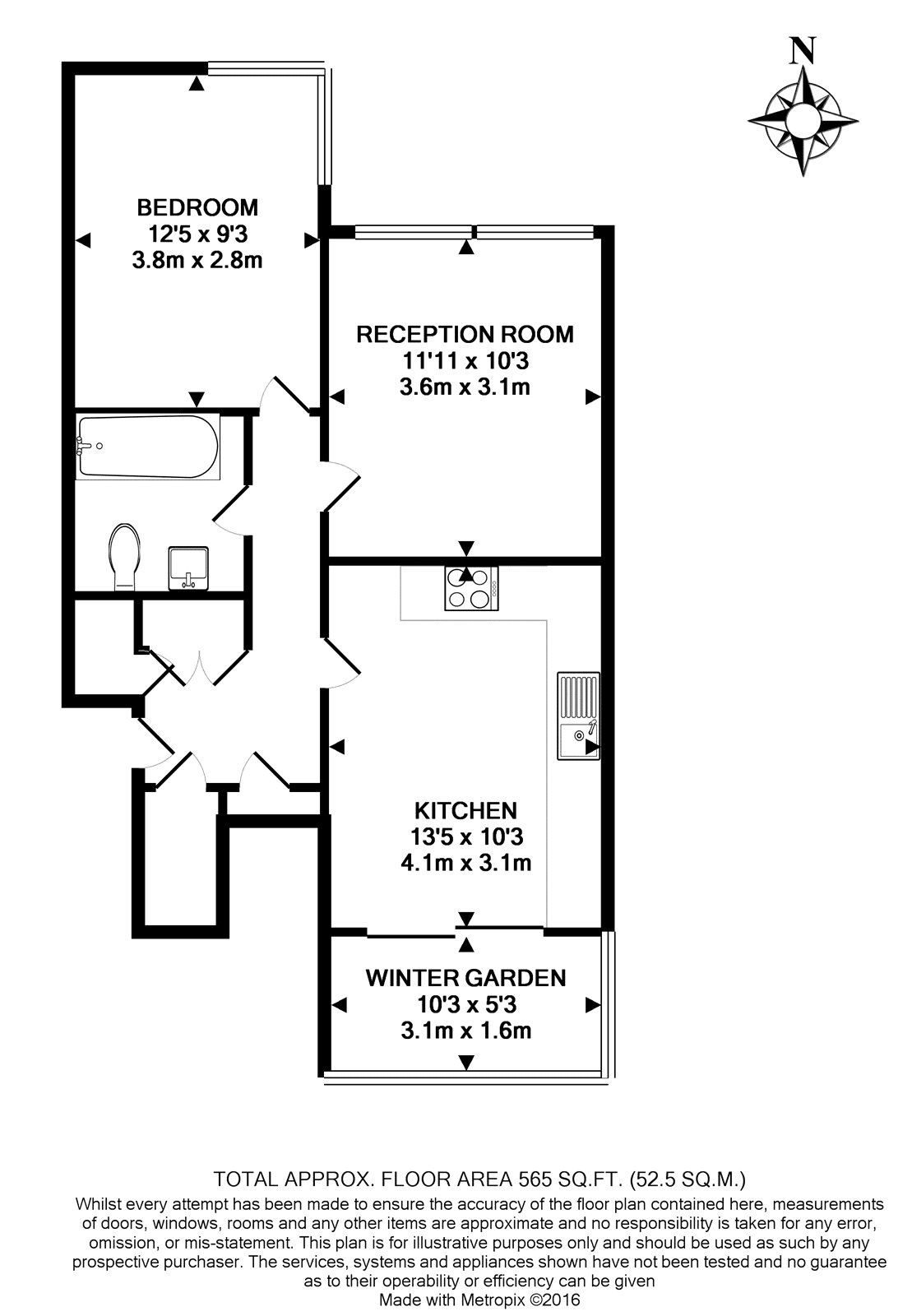 1 Bedrooms Flat to rent in Falcon Point, Hopton Street, London SE1