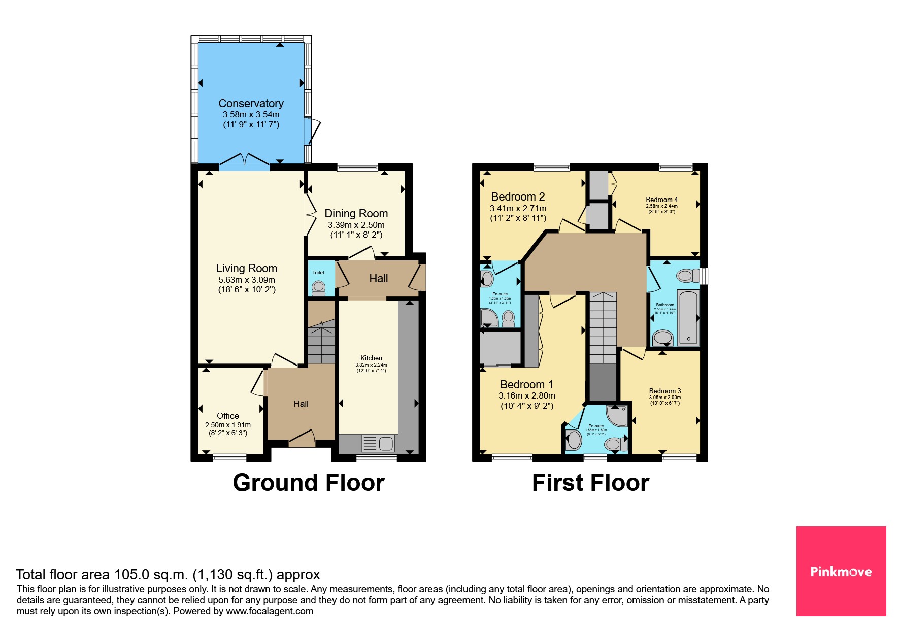 2, Grosmont Way, Newport floorplan