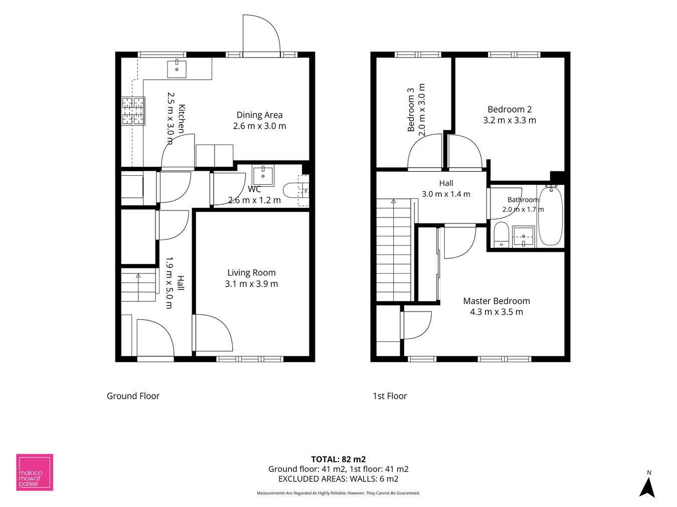 112, South Larch Road, Dunfermline floorplan