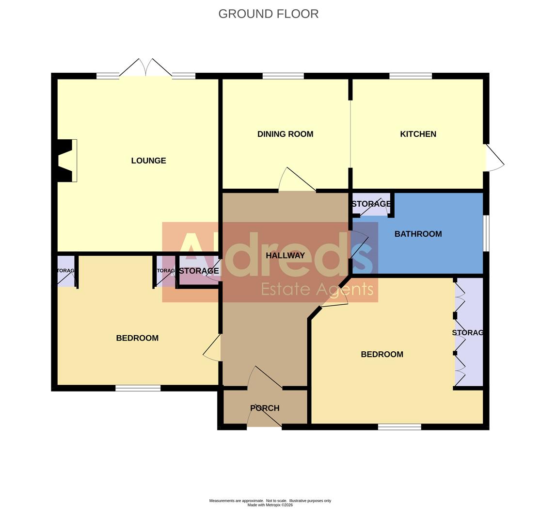14, Gladstone Road, Lowestoft floorplan