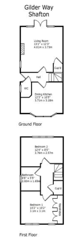 2 Bedrooms Town house to rent in Two Gates Way, Shafton, Shafton, Barnsley, South Yorkshire S72