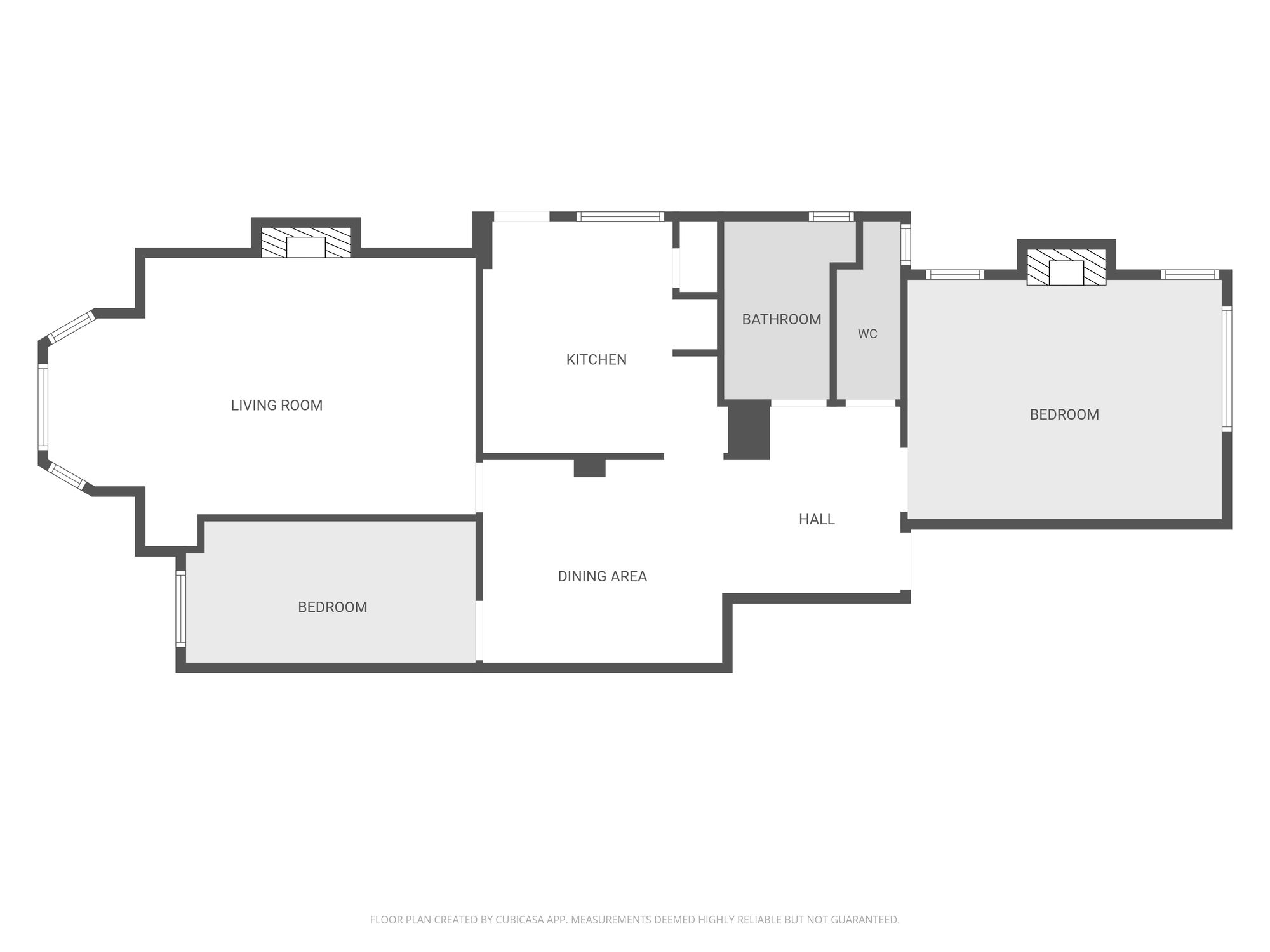 Flat 1, 234 London Road, Leicester floorplan