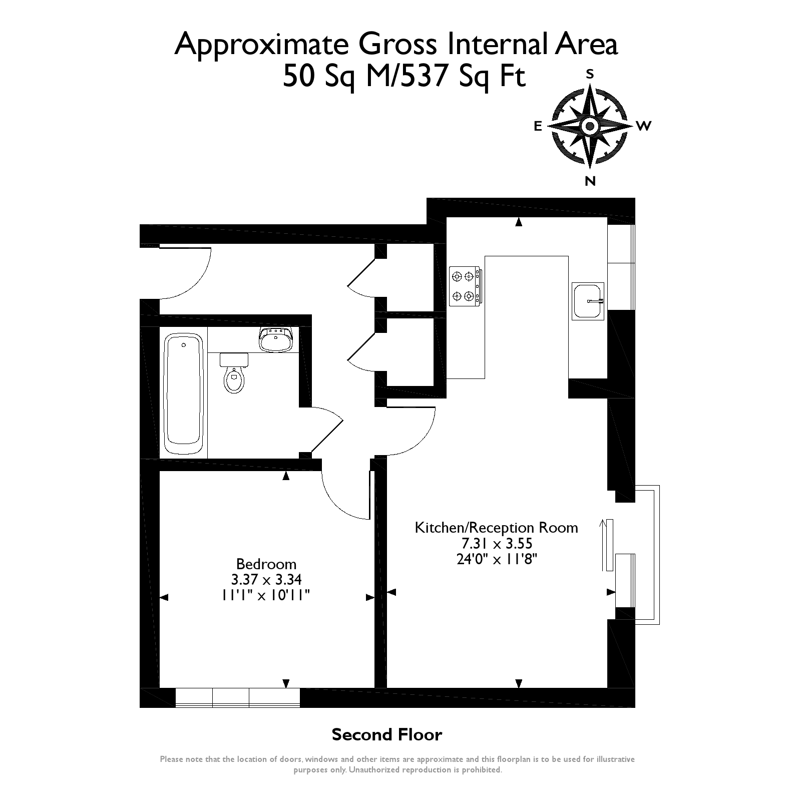 1 Bedrooms Flat to rent in Thurlestone Close, Shepperton TW17