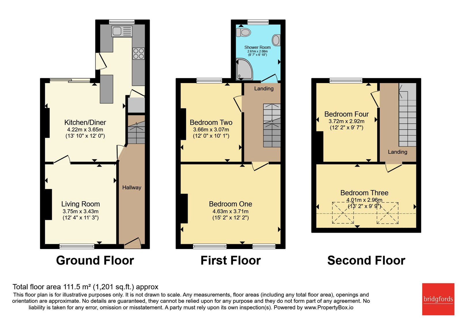 8, Sunny Brow Road, Lancashire floorplan