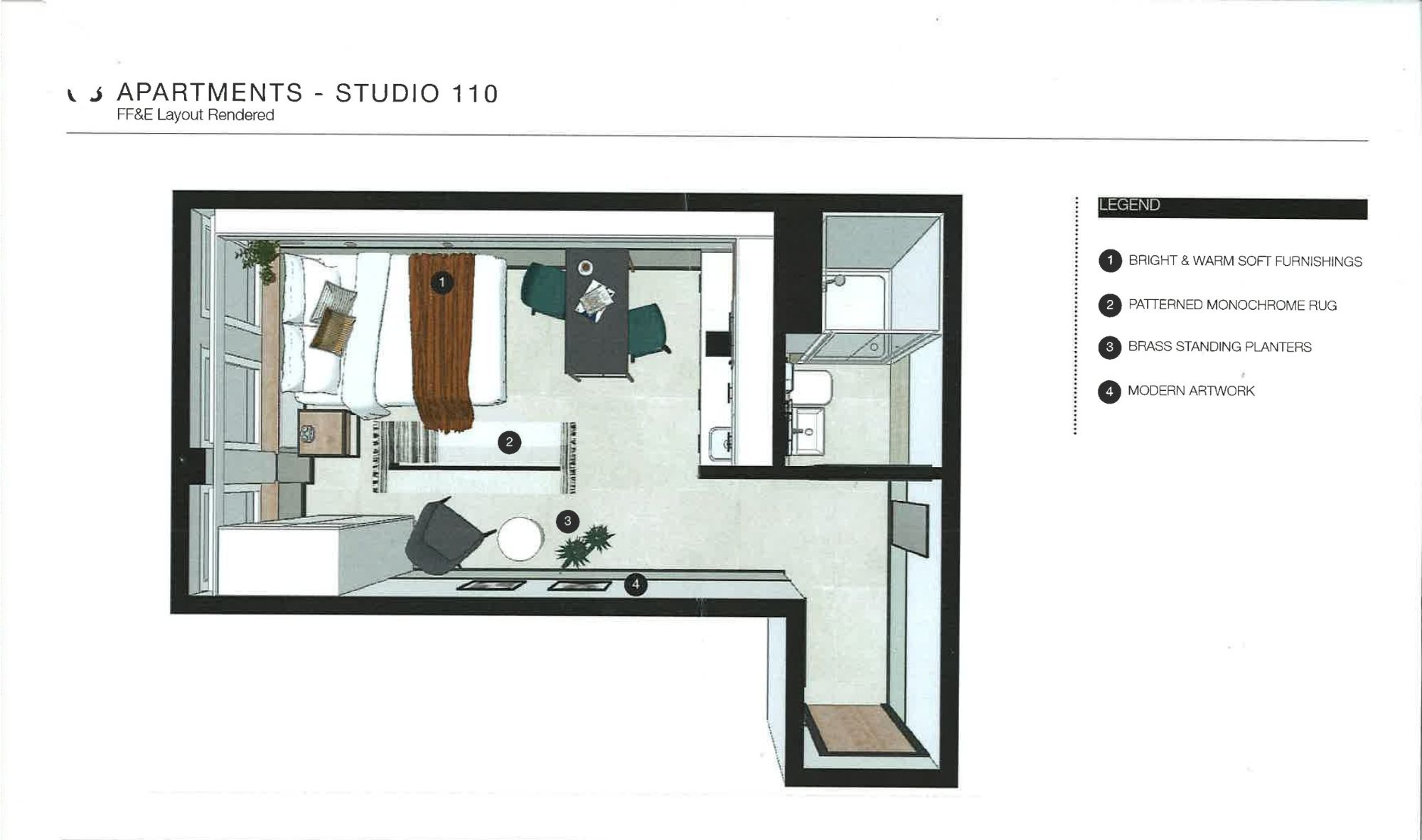 A130, UNCLE Stockwell, Courland Grove, London floorplan
