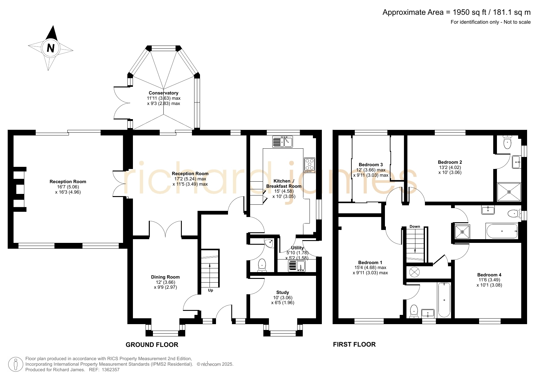 36, Watermead, Swindon floorplan