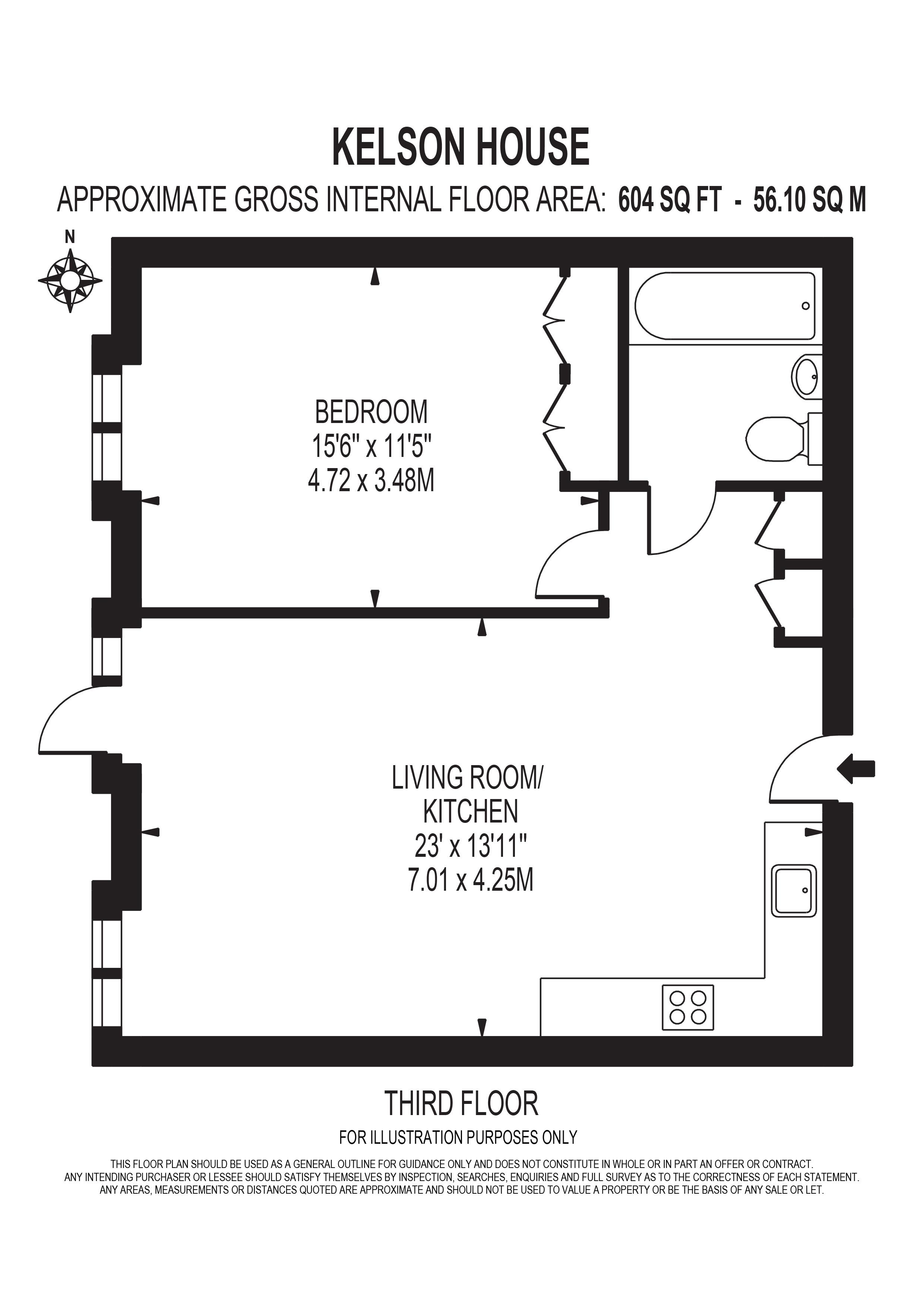 58 Kelson House 10, Schooner Road, London floorplan