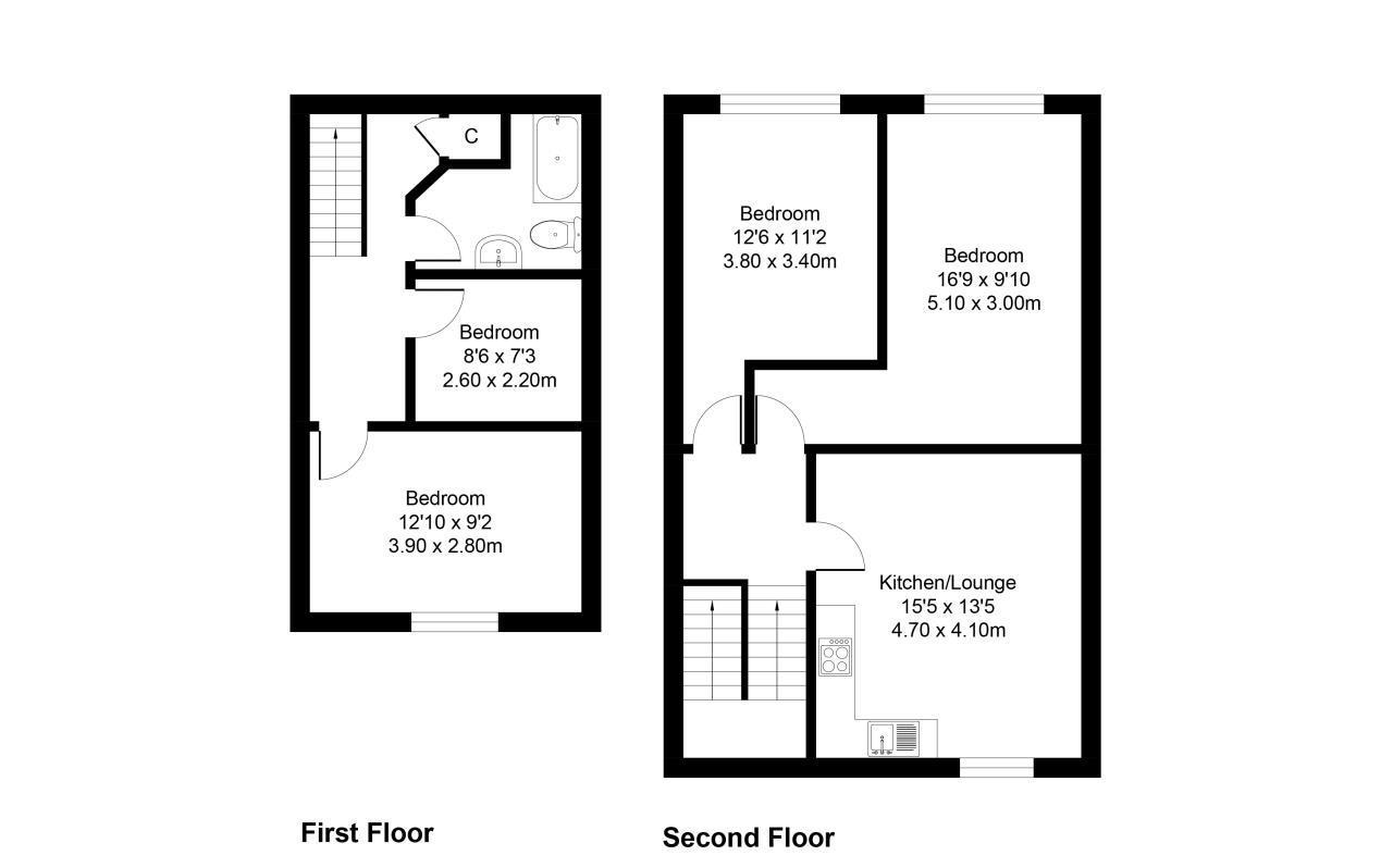 Eskdale Terrace, Newcastle Upon Tyne floorplan