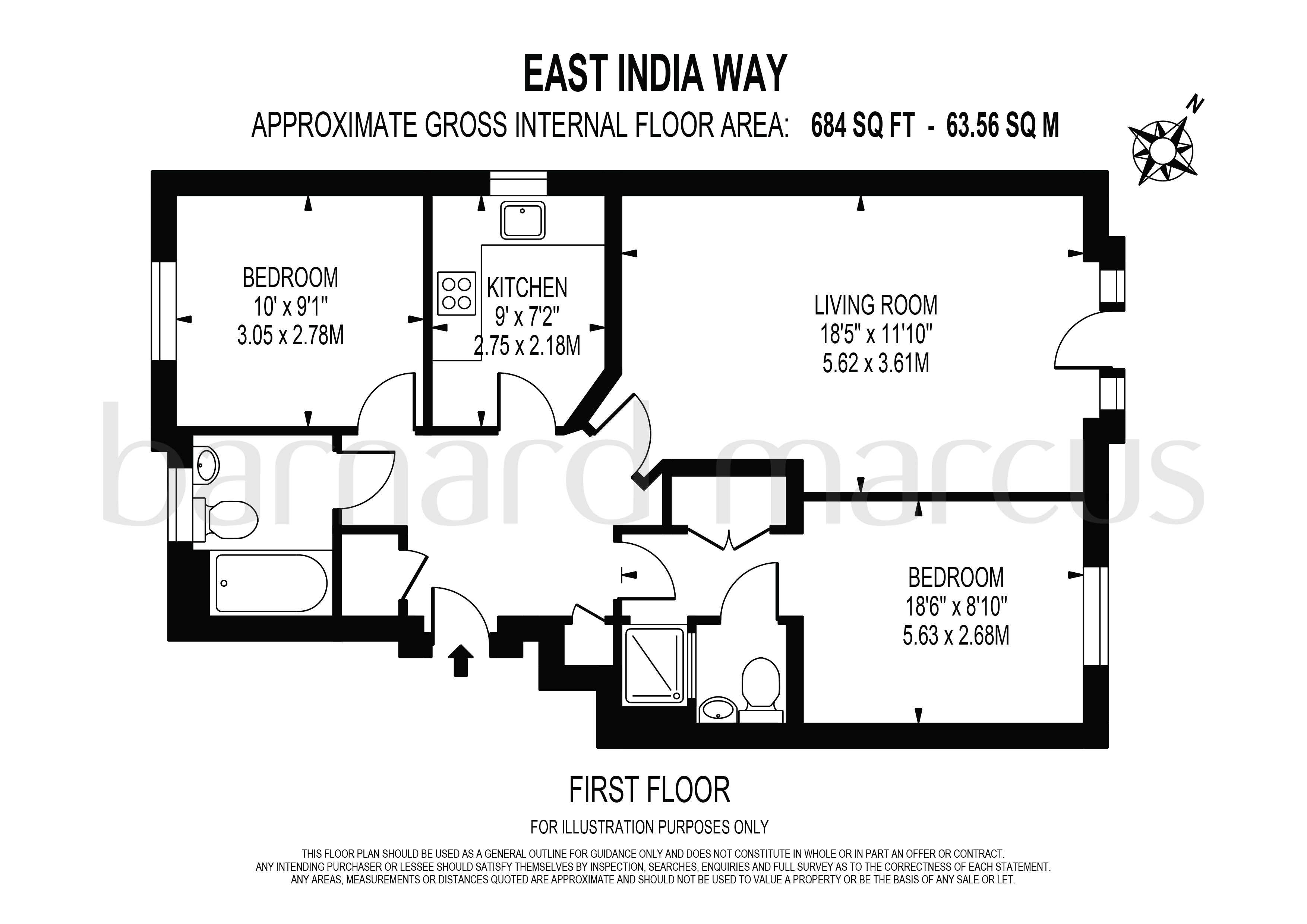 East India Way, CROYDON floorplan