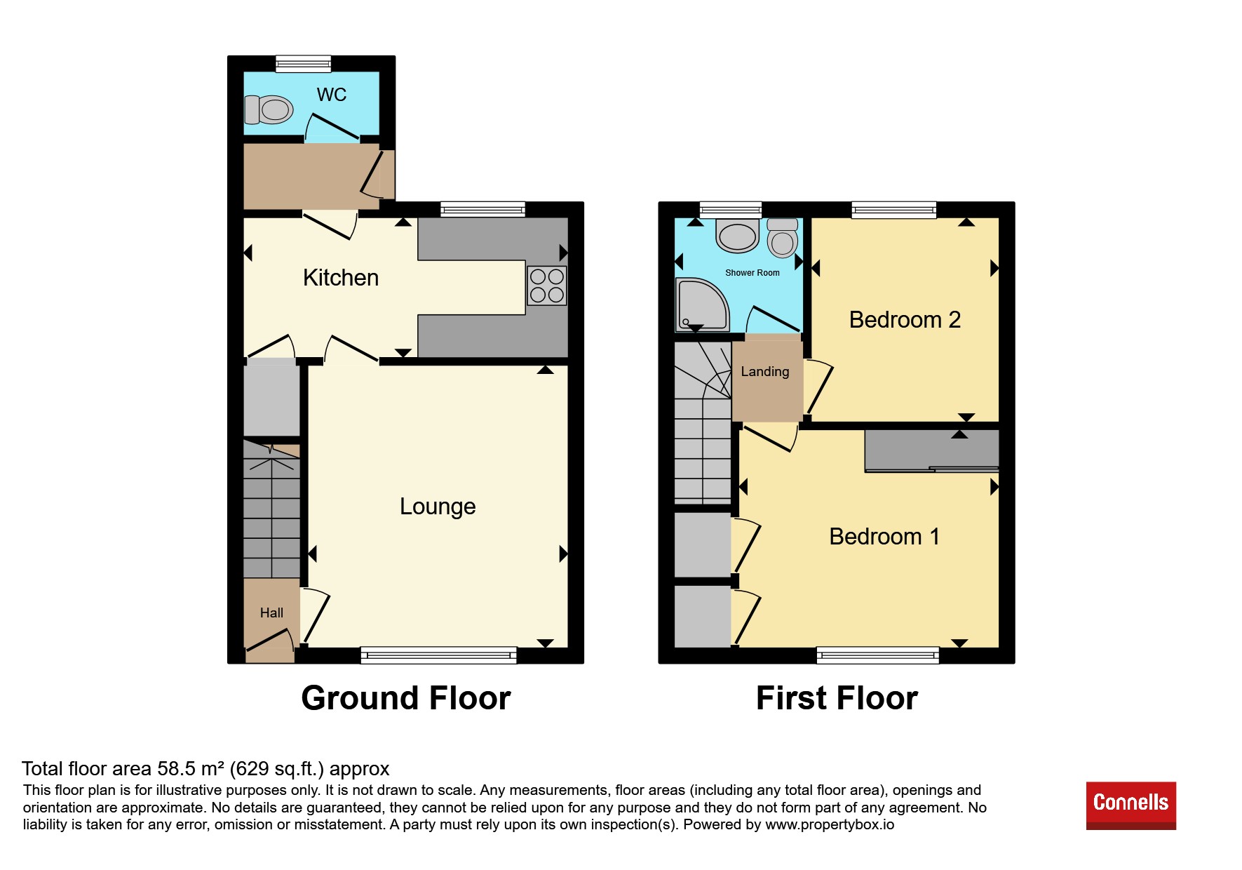 62, Rooker Avenue, Wolverhampton floorplan
