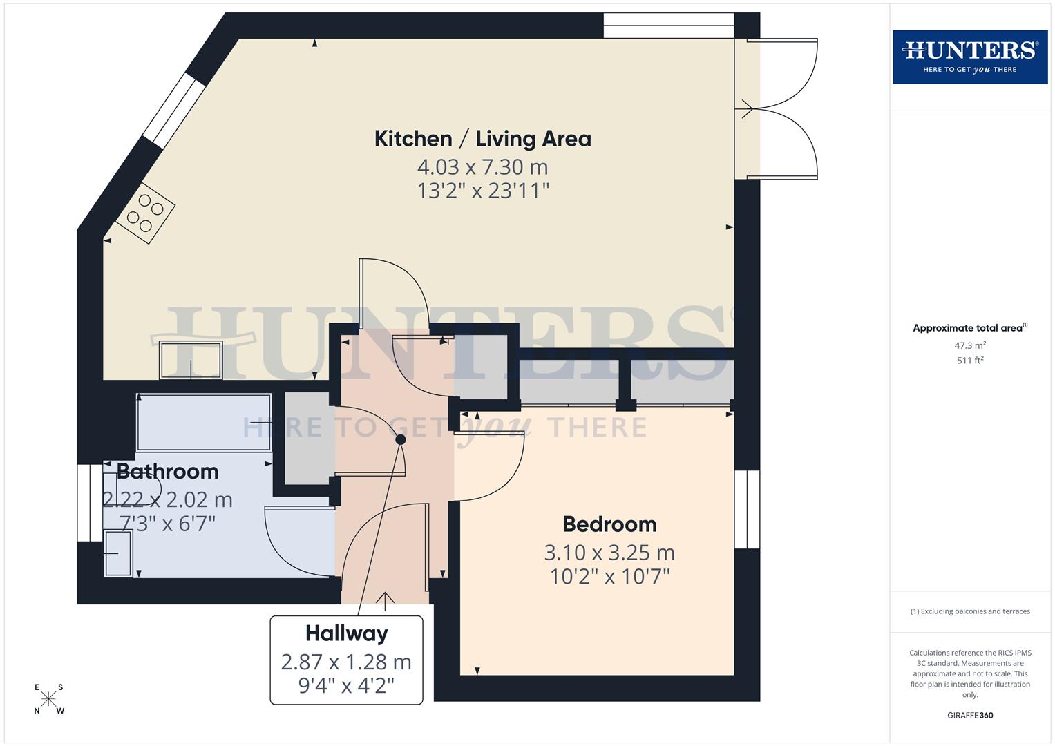 102, Bridgwater Road, Ruislip floorplan