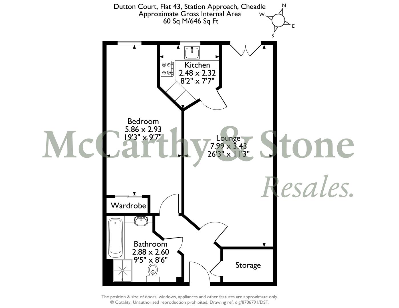 Station Approach, Off Station Road, Cheadle floorplan