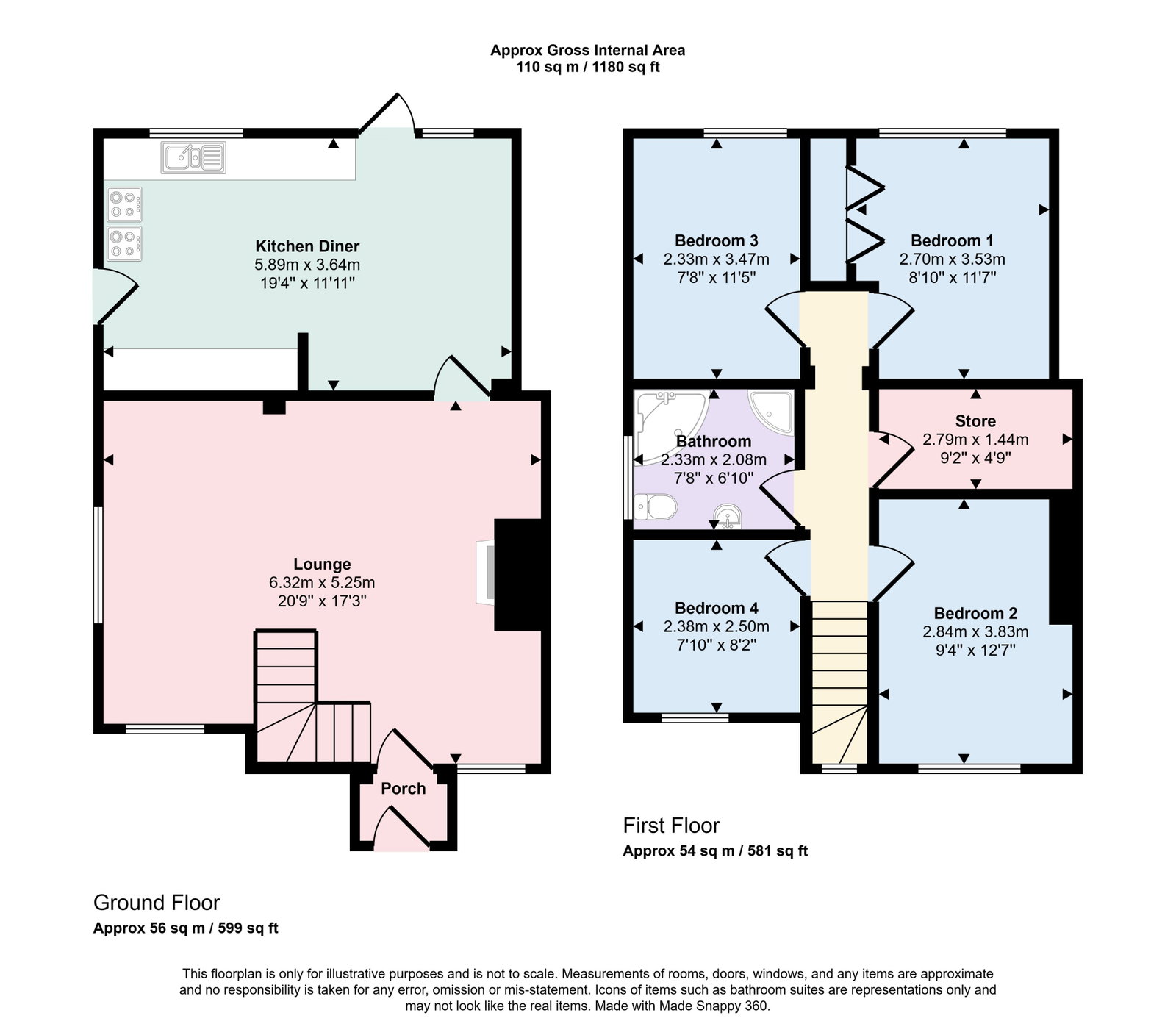 81, Hooe Road, Plymouth floorplan