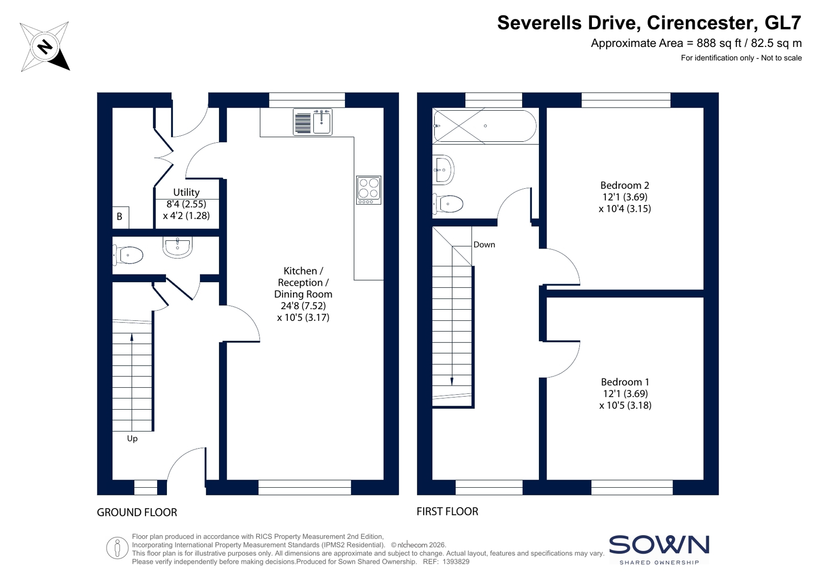 SNG RESALE SO, 30, Severells Drive, Cirencester floorplan