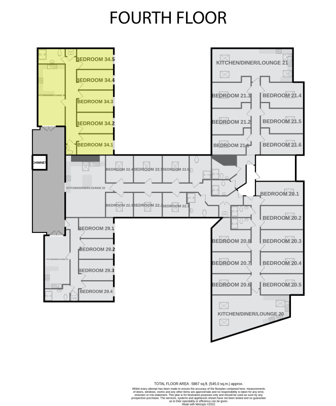 Flat 34, Shoe & Boot Factory, Flat 34, Shoe & Boot Factory, Leicester floorplan