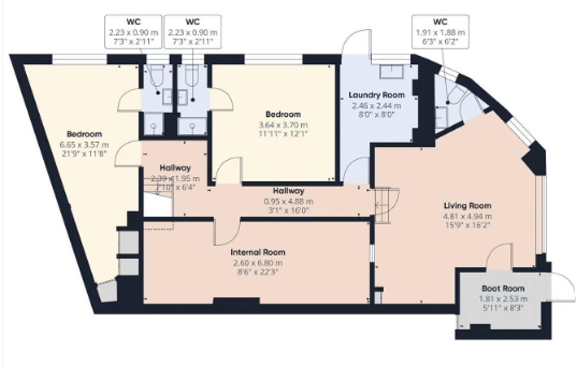 34A, Farm Road, Weston-Super-Mare floorplan