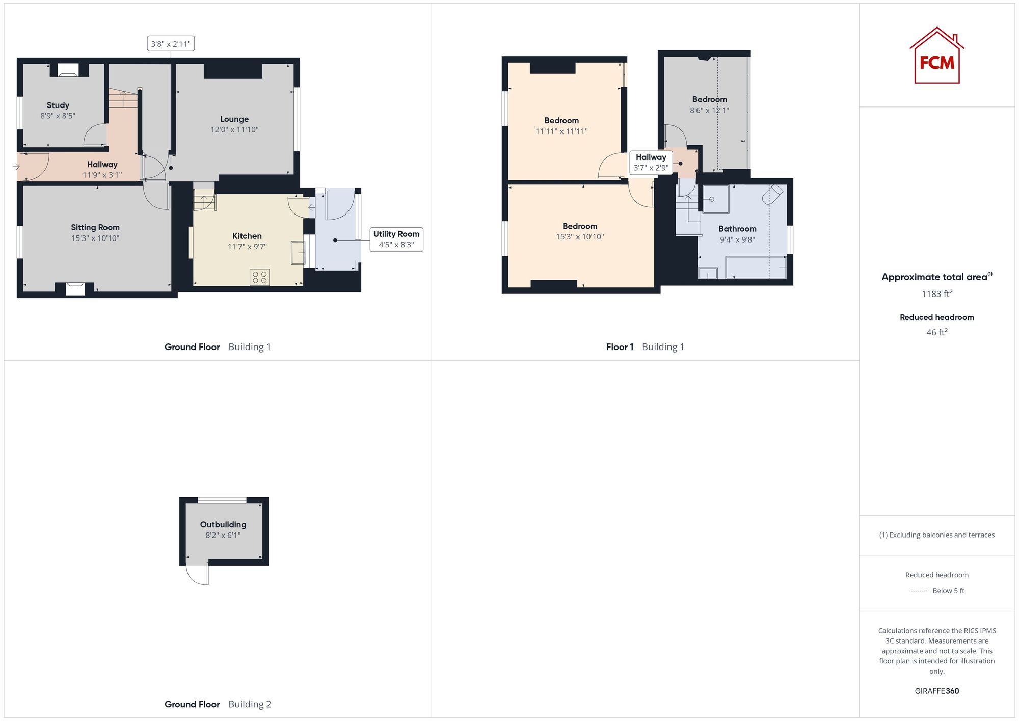 71 Main Street, Frizington floorplan