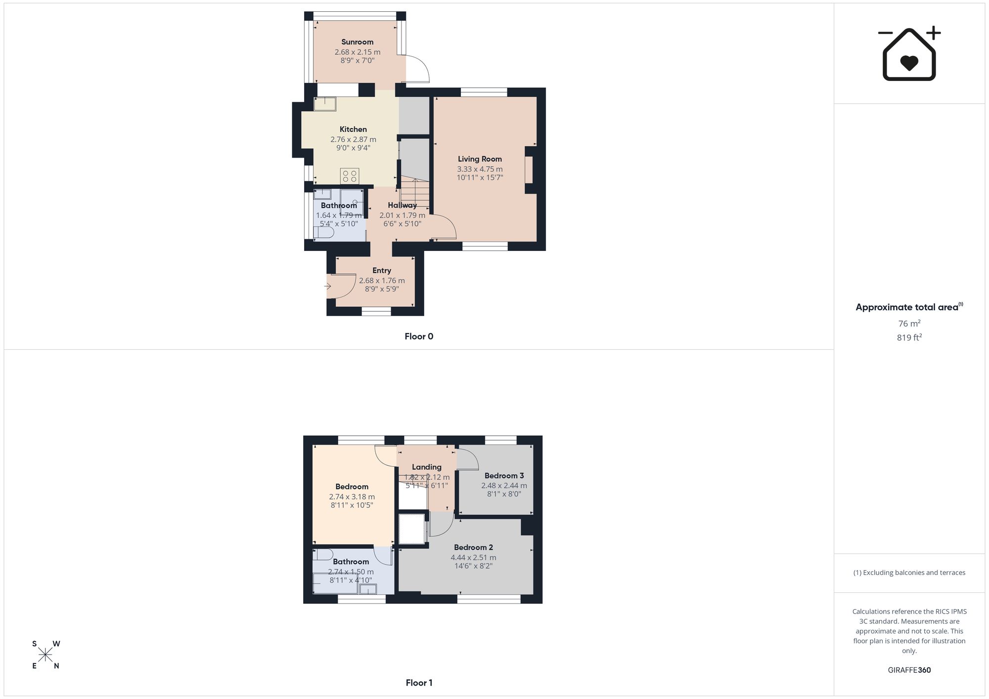 3 Blackbridge Crescent, Milford Haven floorplan