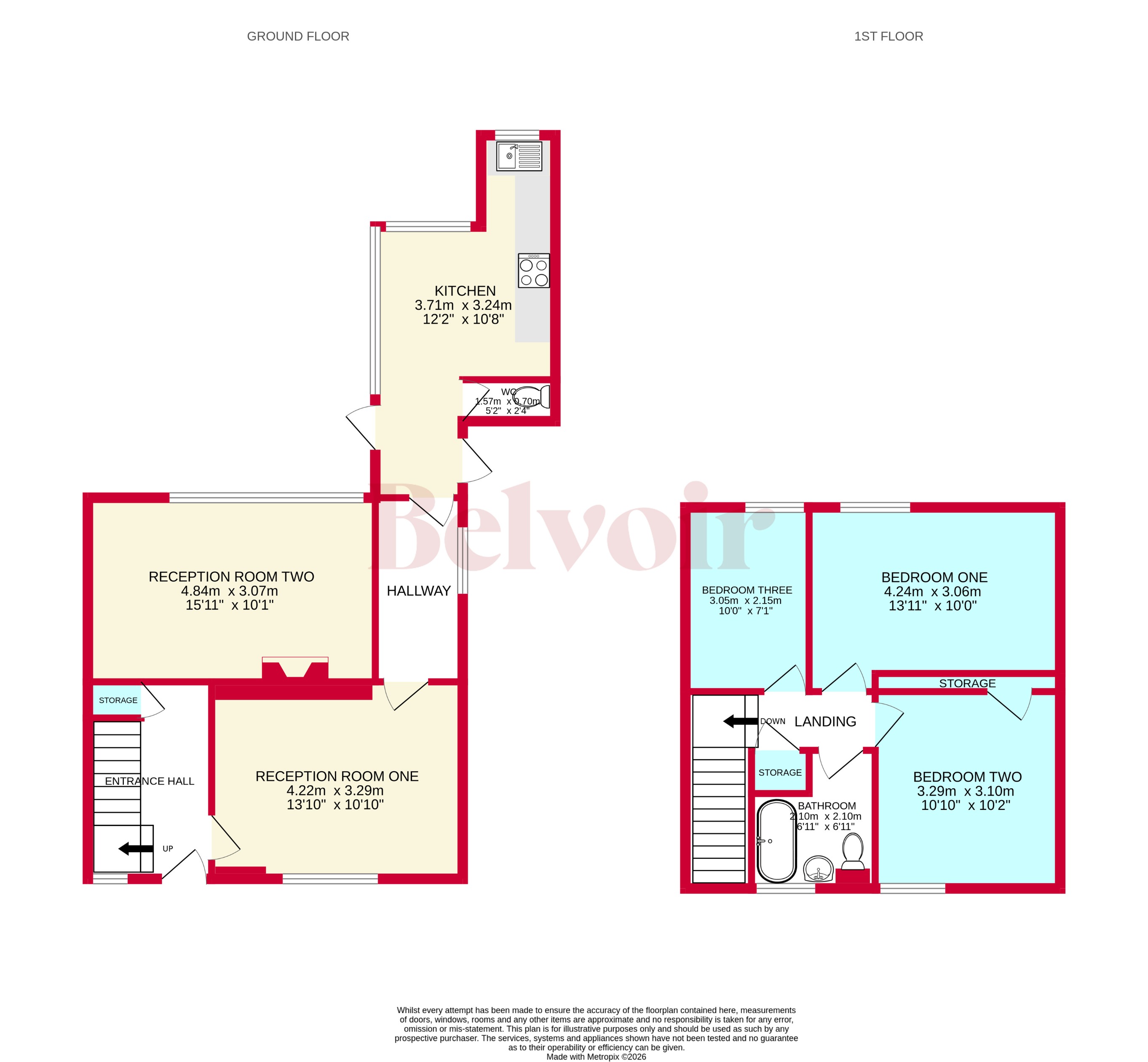 46, Barracks Lane, Walsall floorplan