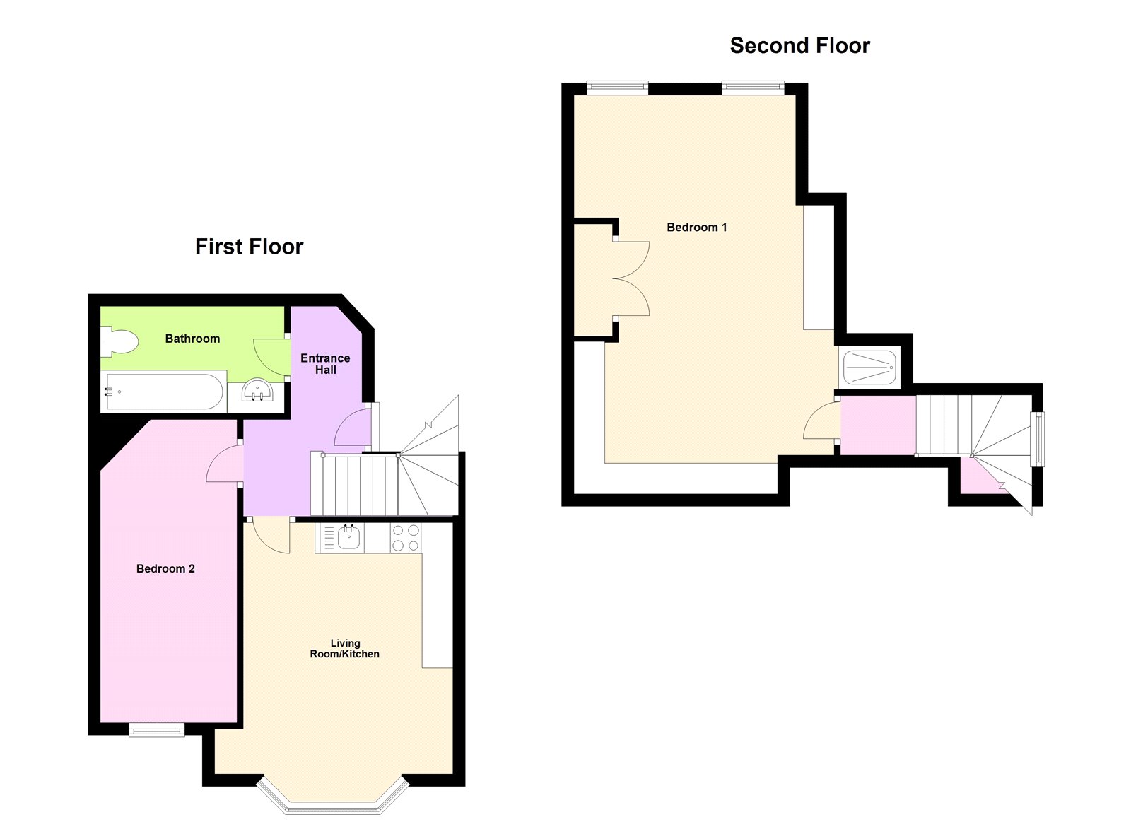 Thornsbeach Road, Catford, London SE6, 2 bedroom flat for sale