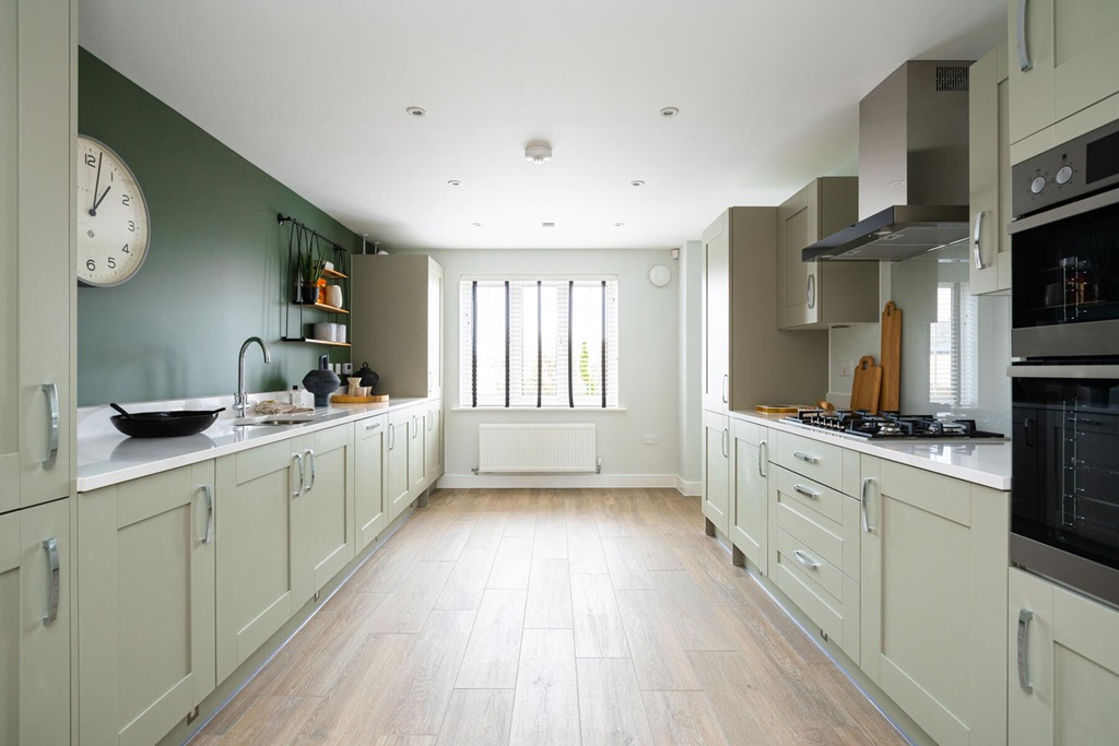 Property 3 of 13. The Galley Kitchen Has Ample Storage And Worktop Space