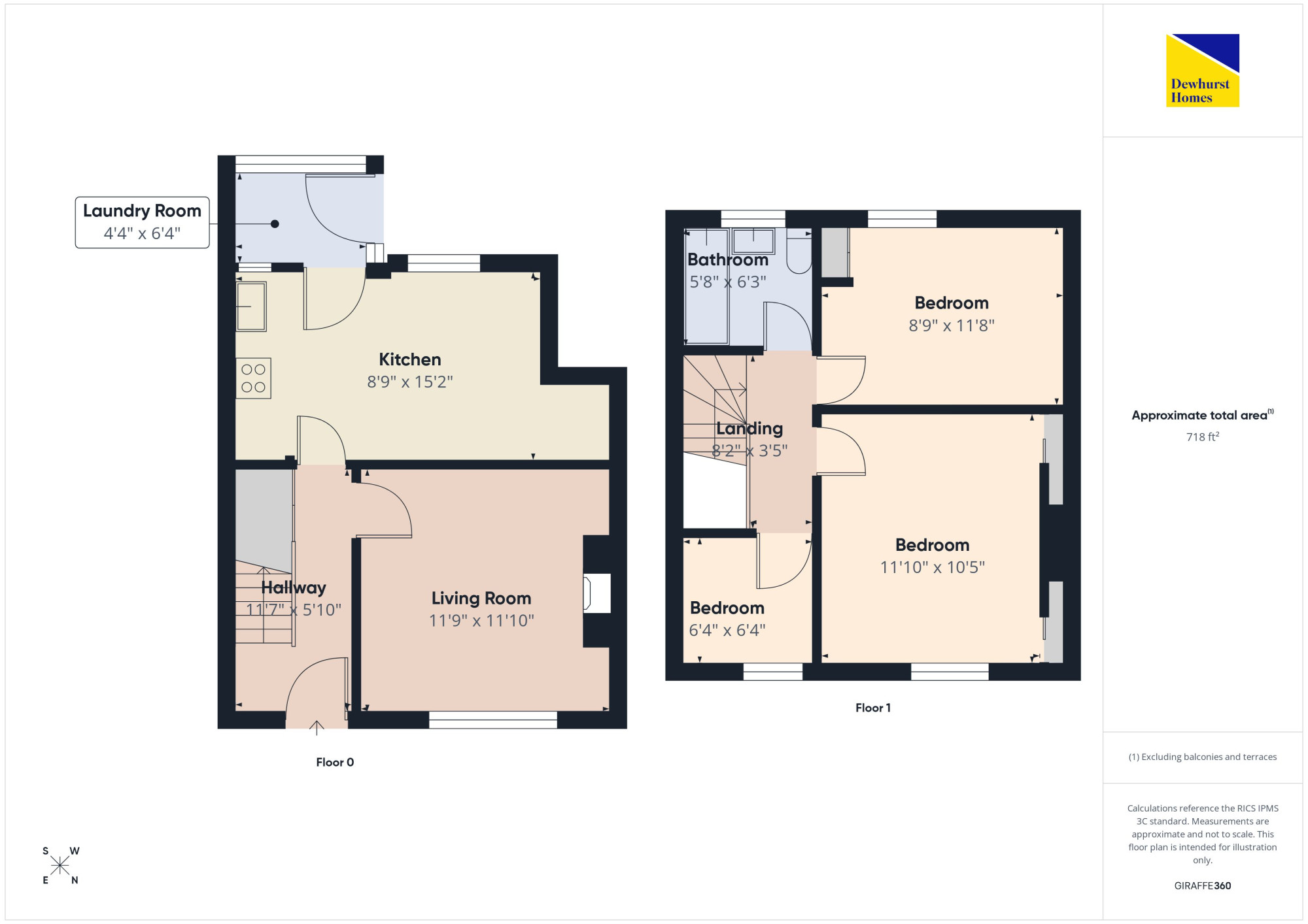 5, Kirk Cottages, Chipping floorplan