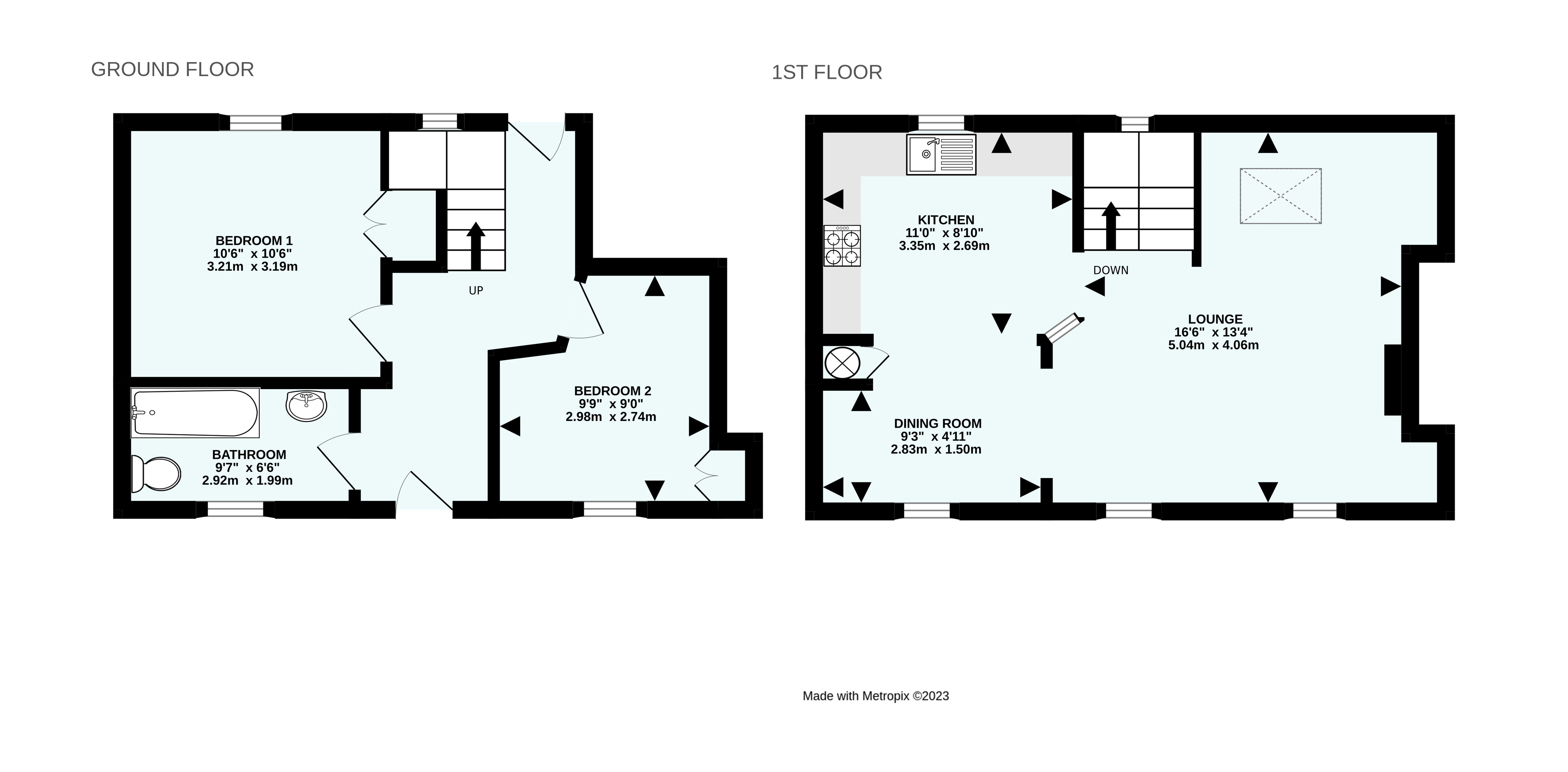 5, Baldhu Row, Penzance floorplan