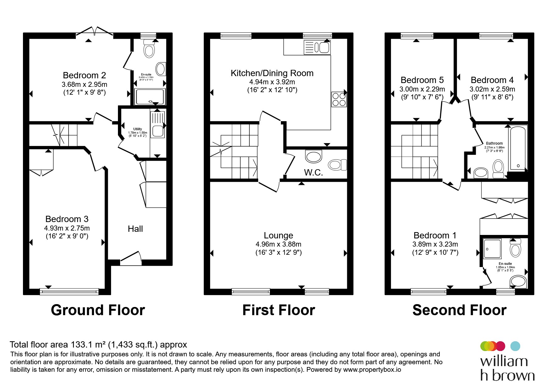 8, Sovereign Square, Brighouse floorplan