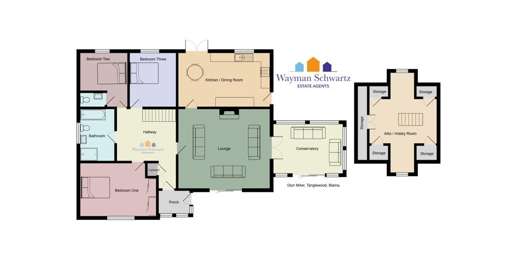 17, Glyn Milwr, Abertillery floorplan
